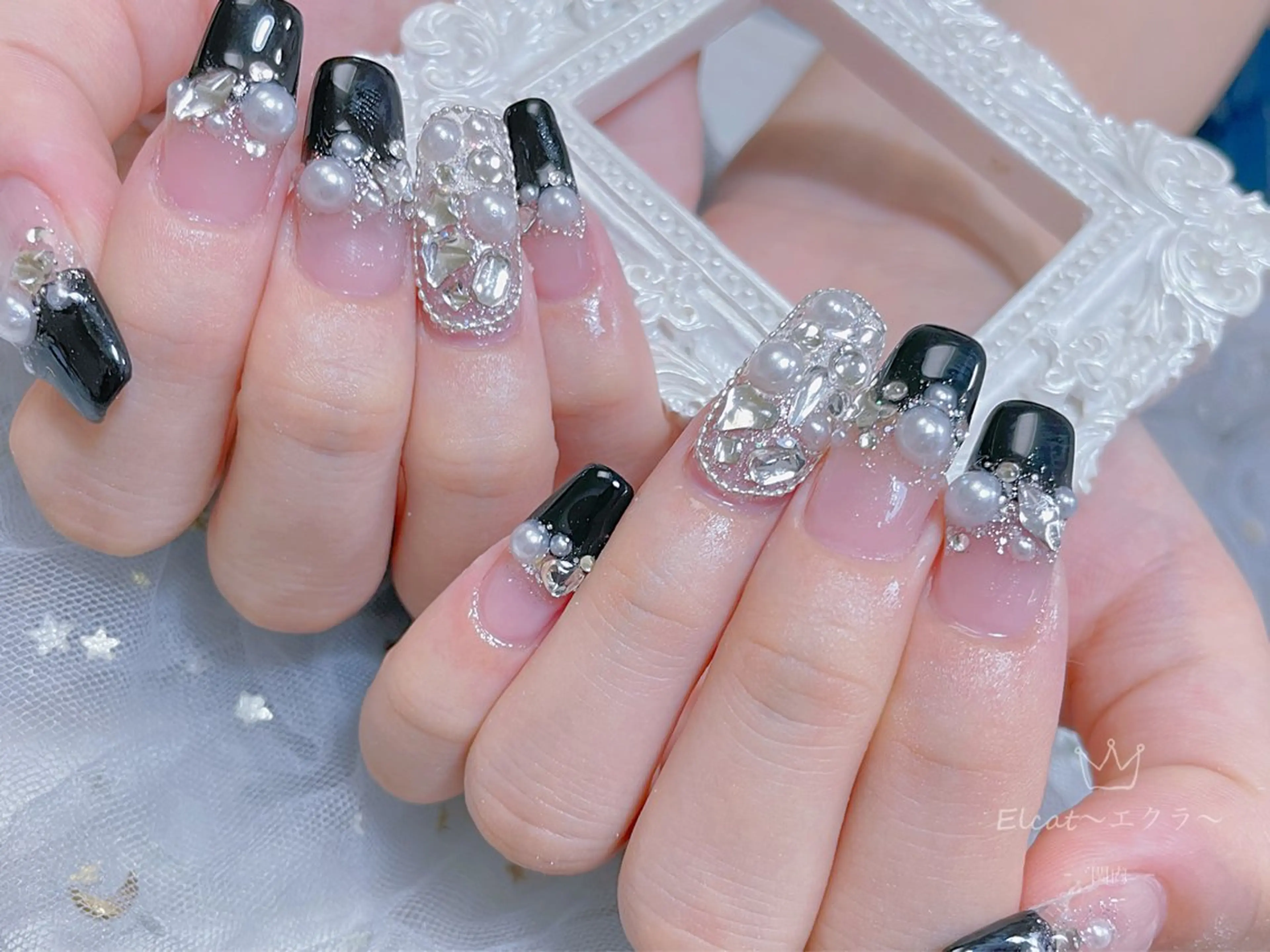 ネイル ハンドネイル ネイルサロンエクラ 🫧Shizukaのネイルデザイン