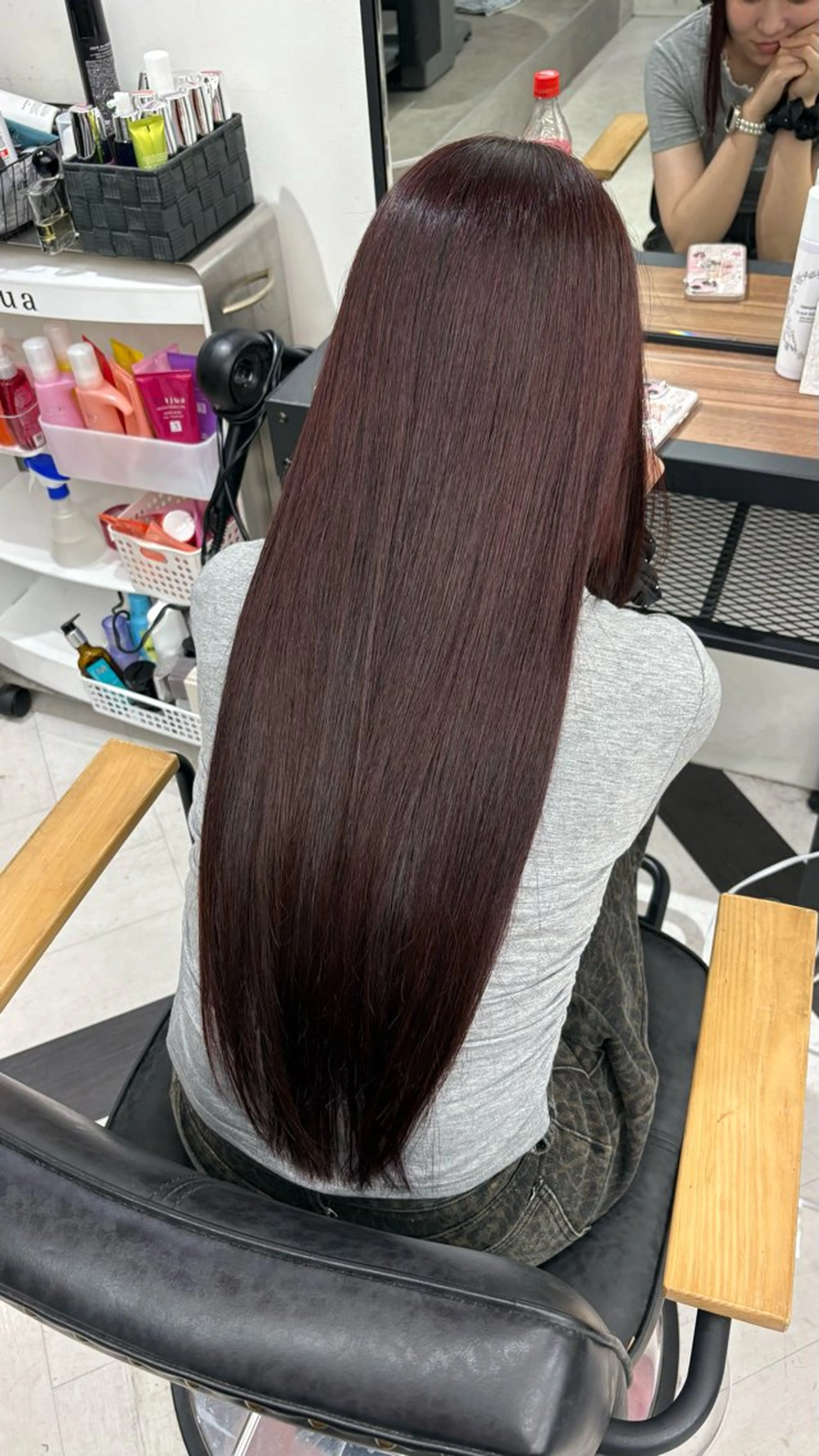 ロング カラー ヘアカラー 似合わせカラー✩.* ハイトーン/リナのヘアスタイル