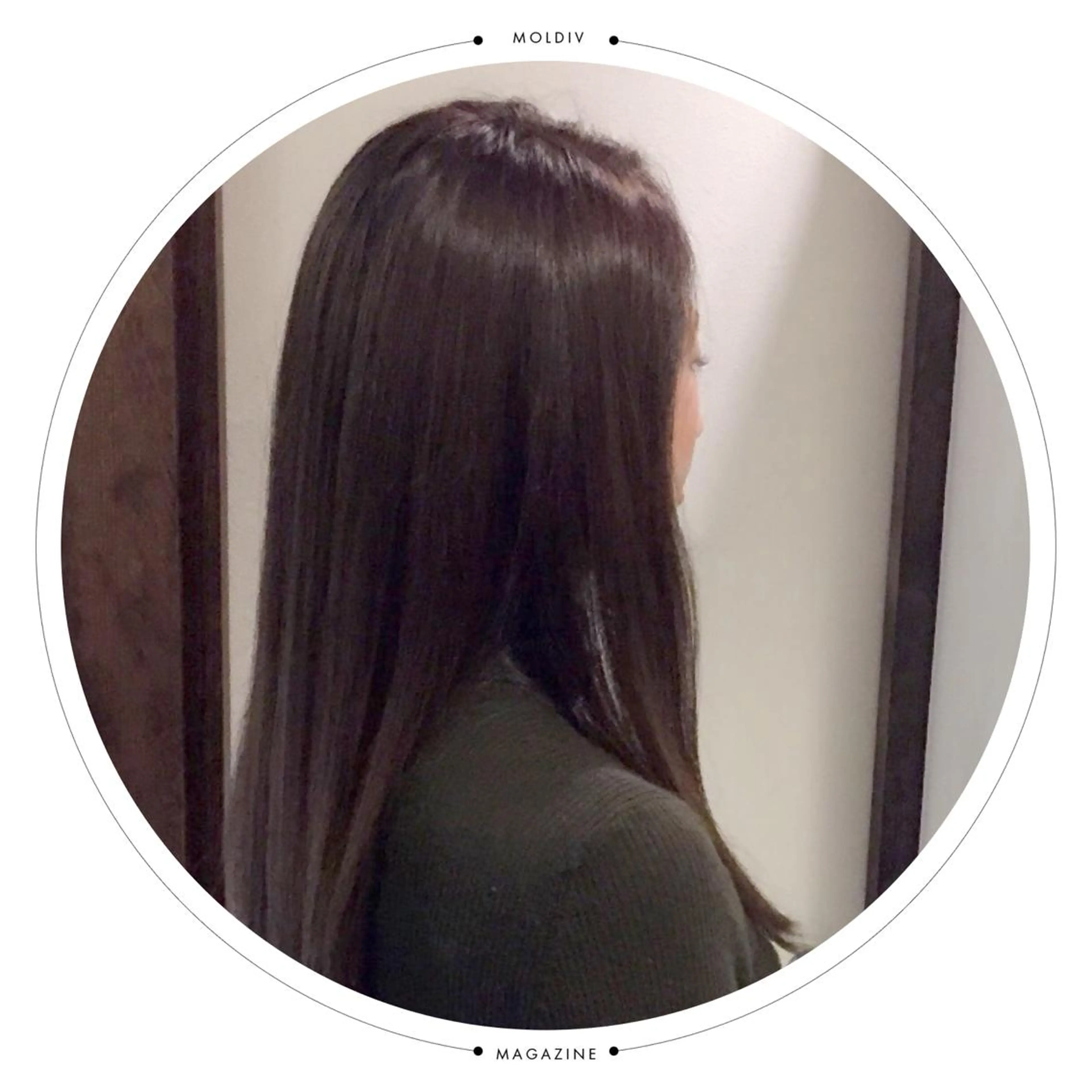 セミロング ロング カラー グレージュ ✨縮毛矯正✨髪質改善 ナカシマ ユミのヘアスタイル