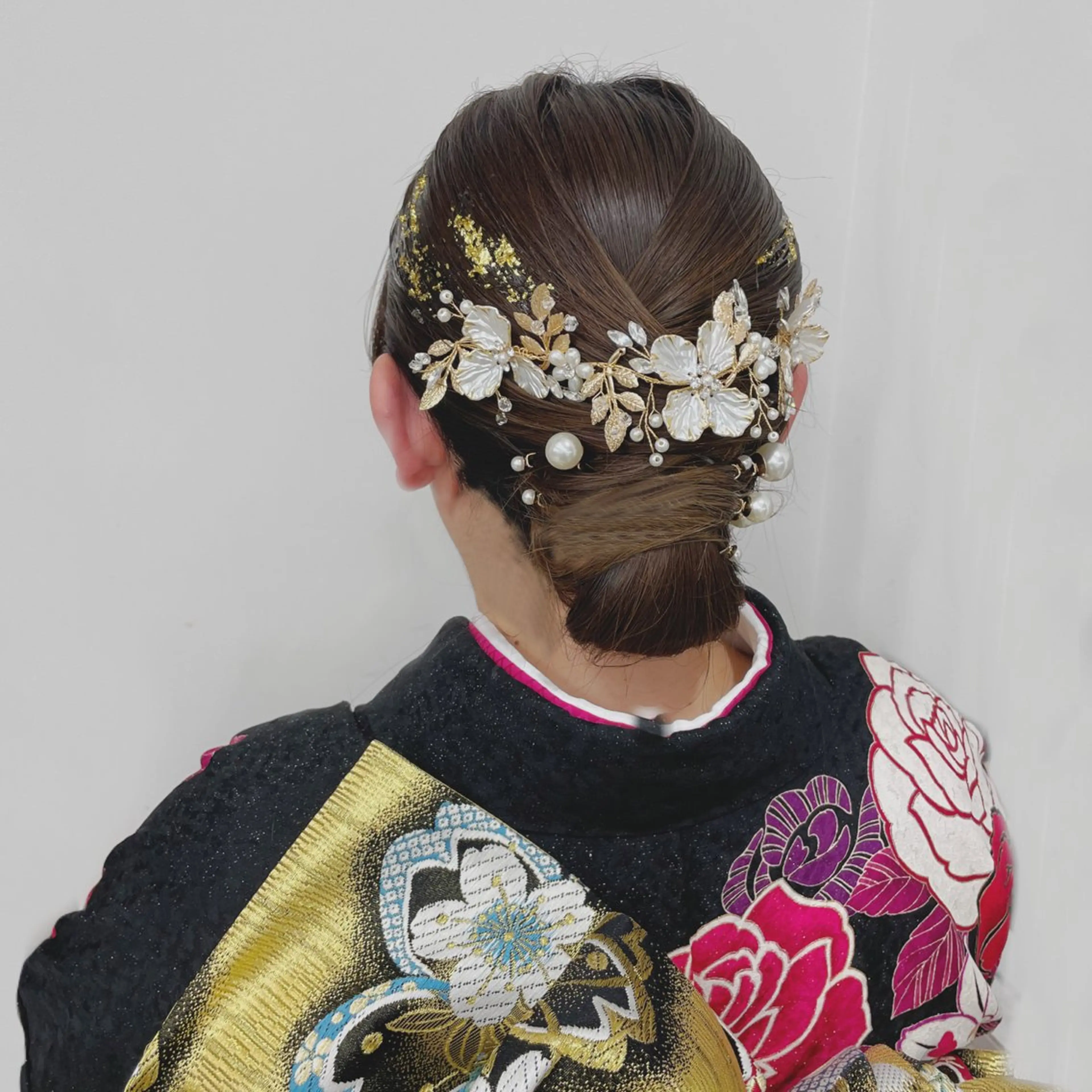 ロング ヘアアレンジ 成人式 古沢 みづきのヘアスタイル