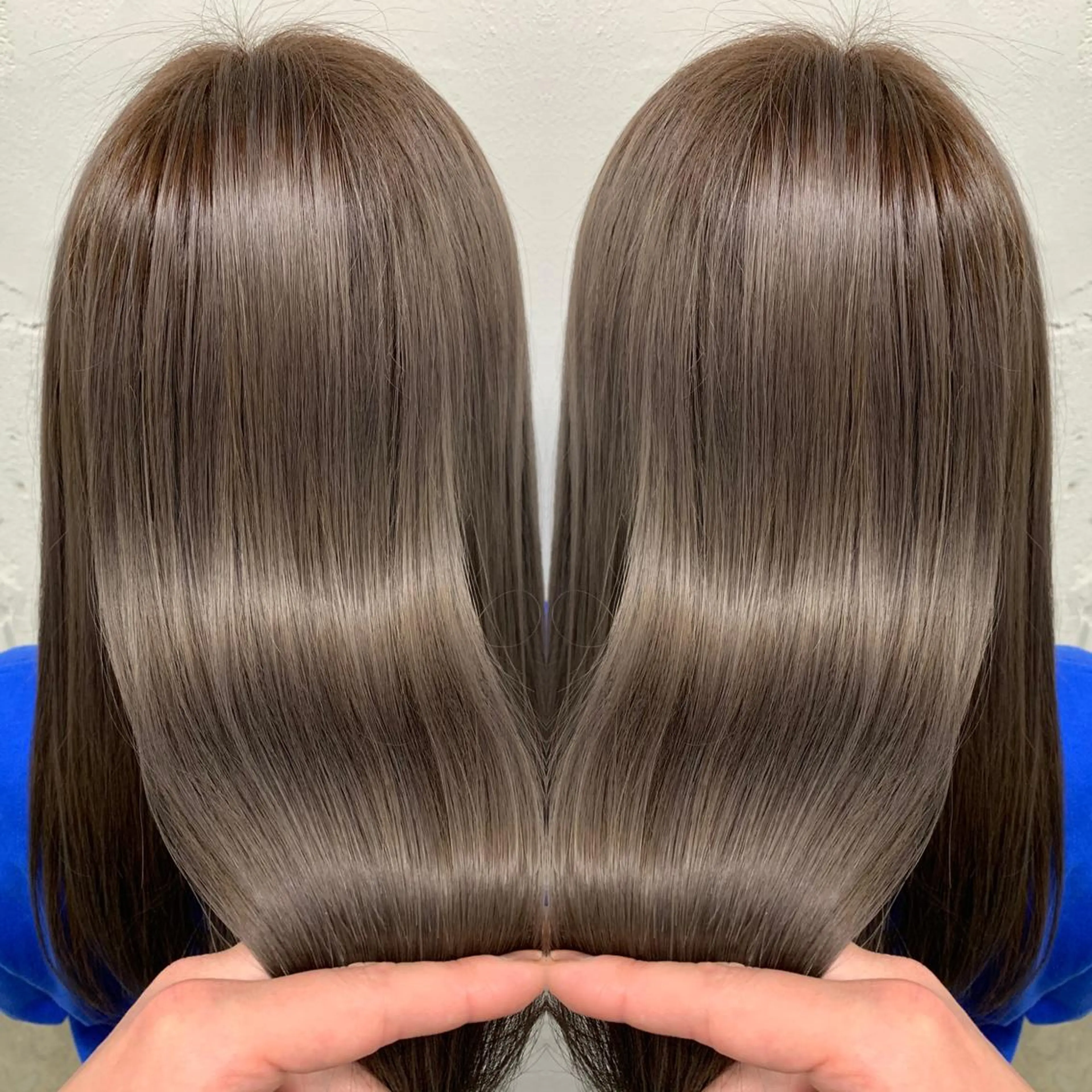 セミロング カラー ヘアアレンジ 髪質改善 トリートメント トリートメント 🎨カラー満足度 500%💫ヅル💫のヘアスタイル