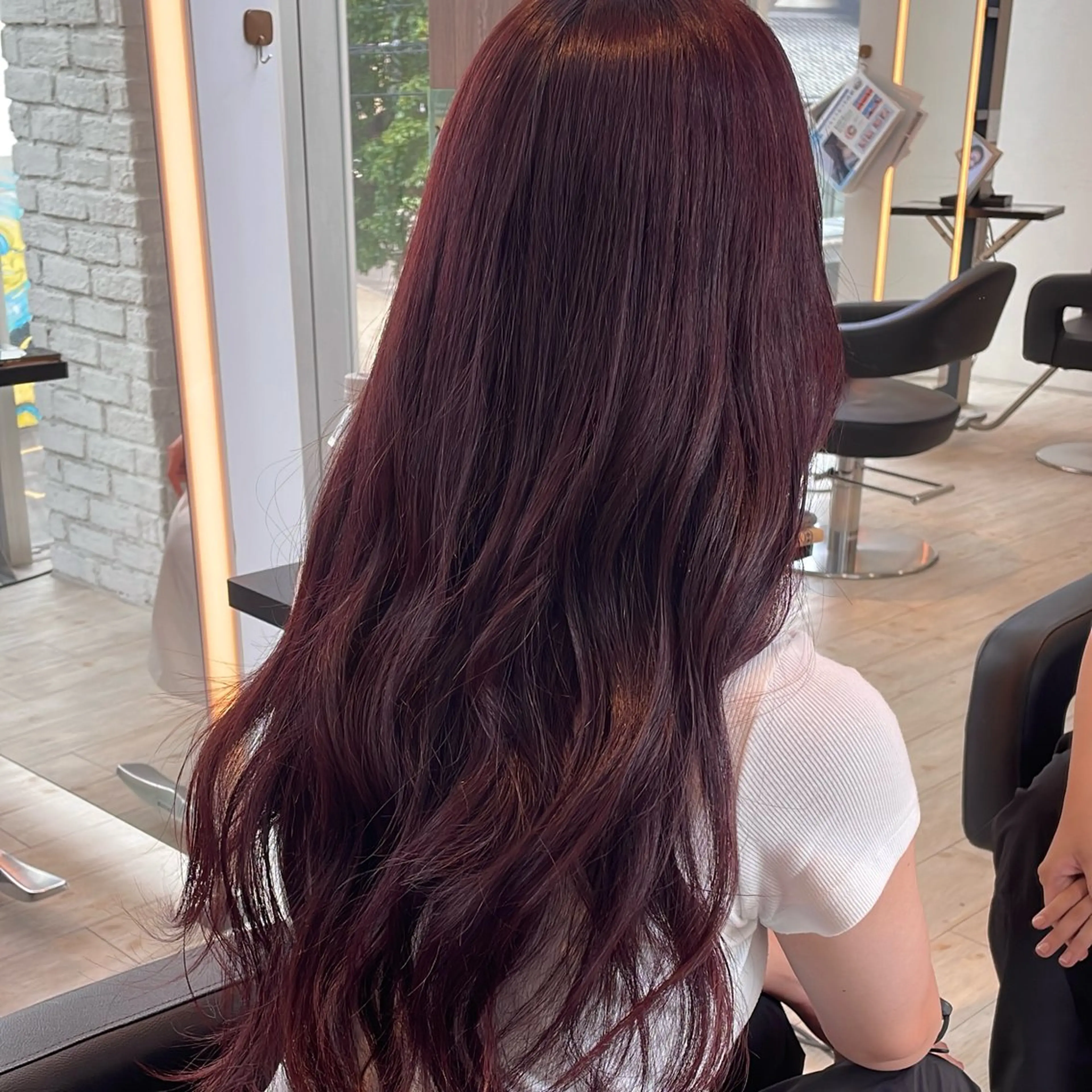 【ブリーチなし】メンテナンスカット＋ダブルカラー＋うるおいトリートメント🍿の写真