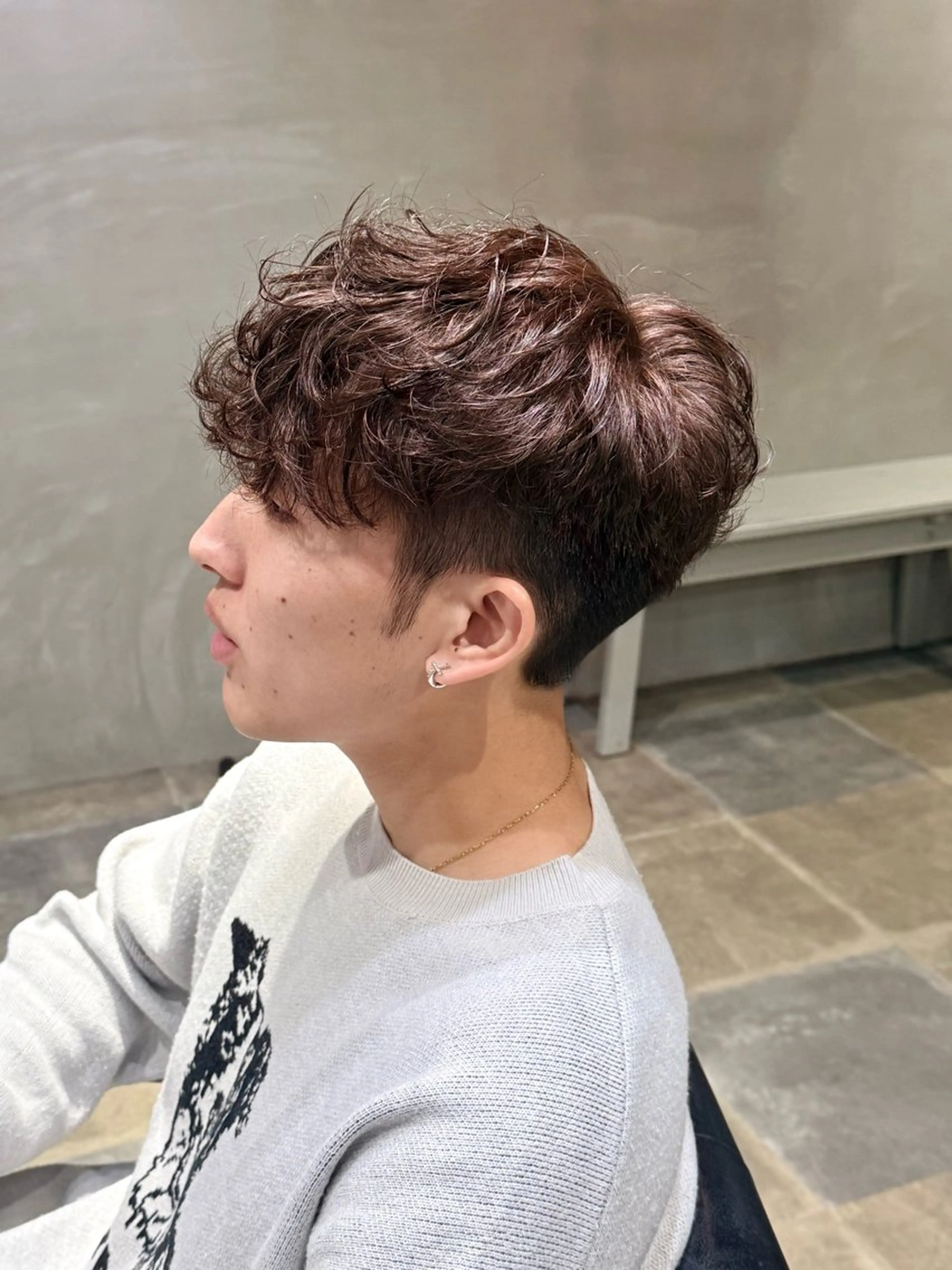 メンズ カット パーマ hair rescue kapra所属・笹部 輝琉のヘアスタイル