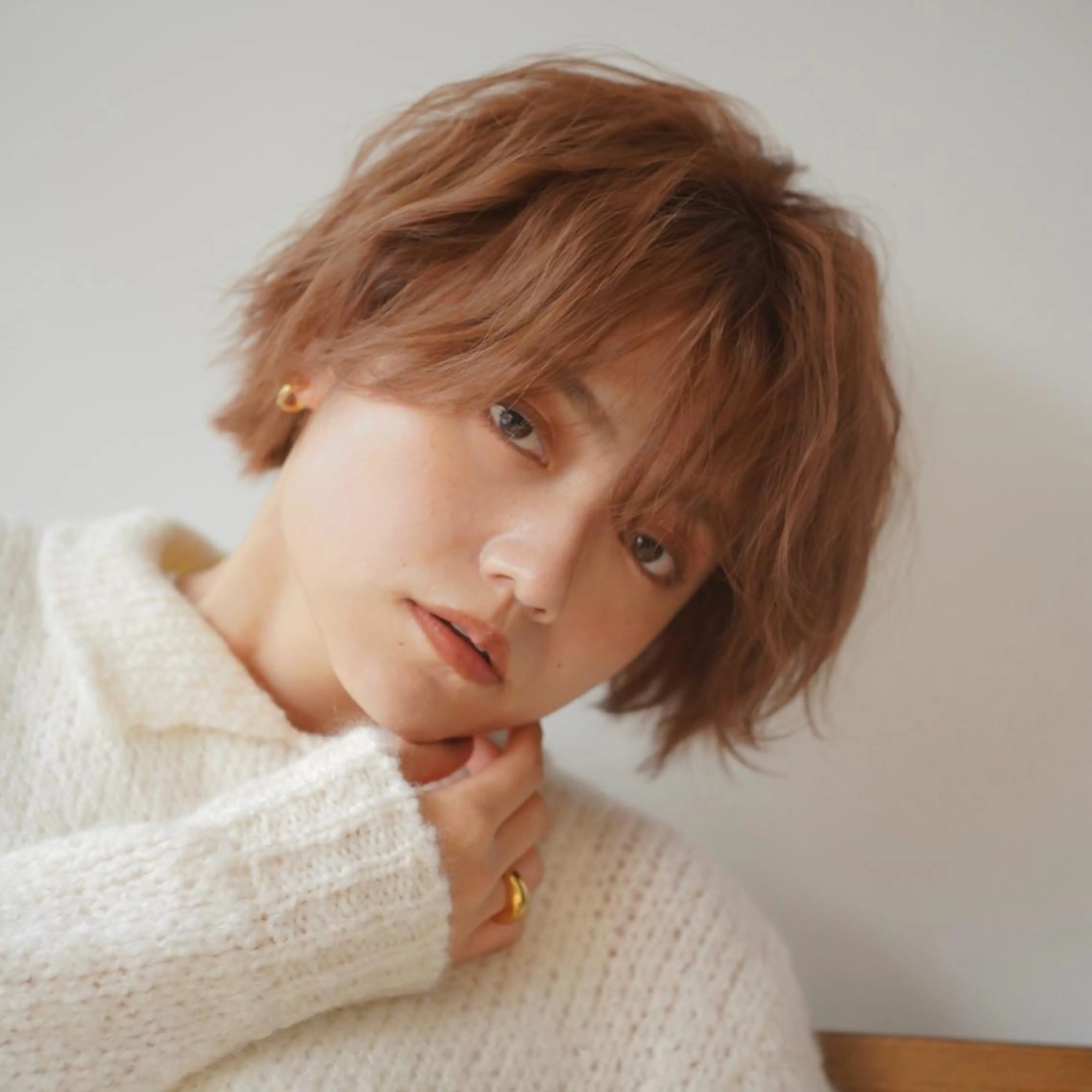 <LOCCAトライアル>肌映えカラー+オージュア2stepトリートメント+スタイリングの写真