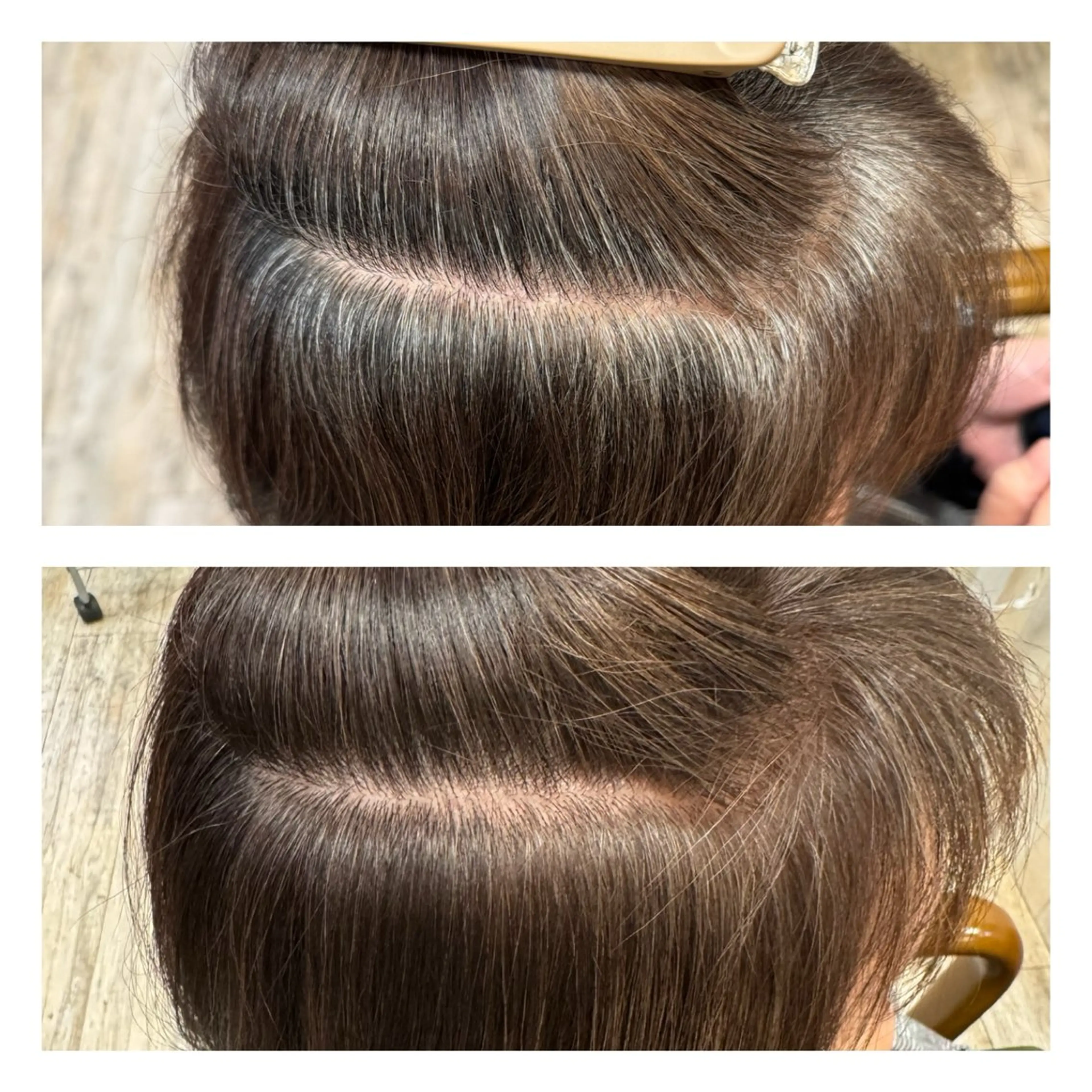 ⭐︎ミニモ限定⭐︎カット+白髪染め(根元染め)+3ステップトリートメント⭐︎ 13600円→10880円の写真