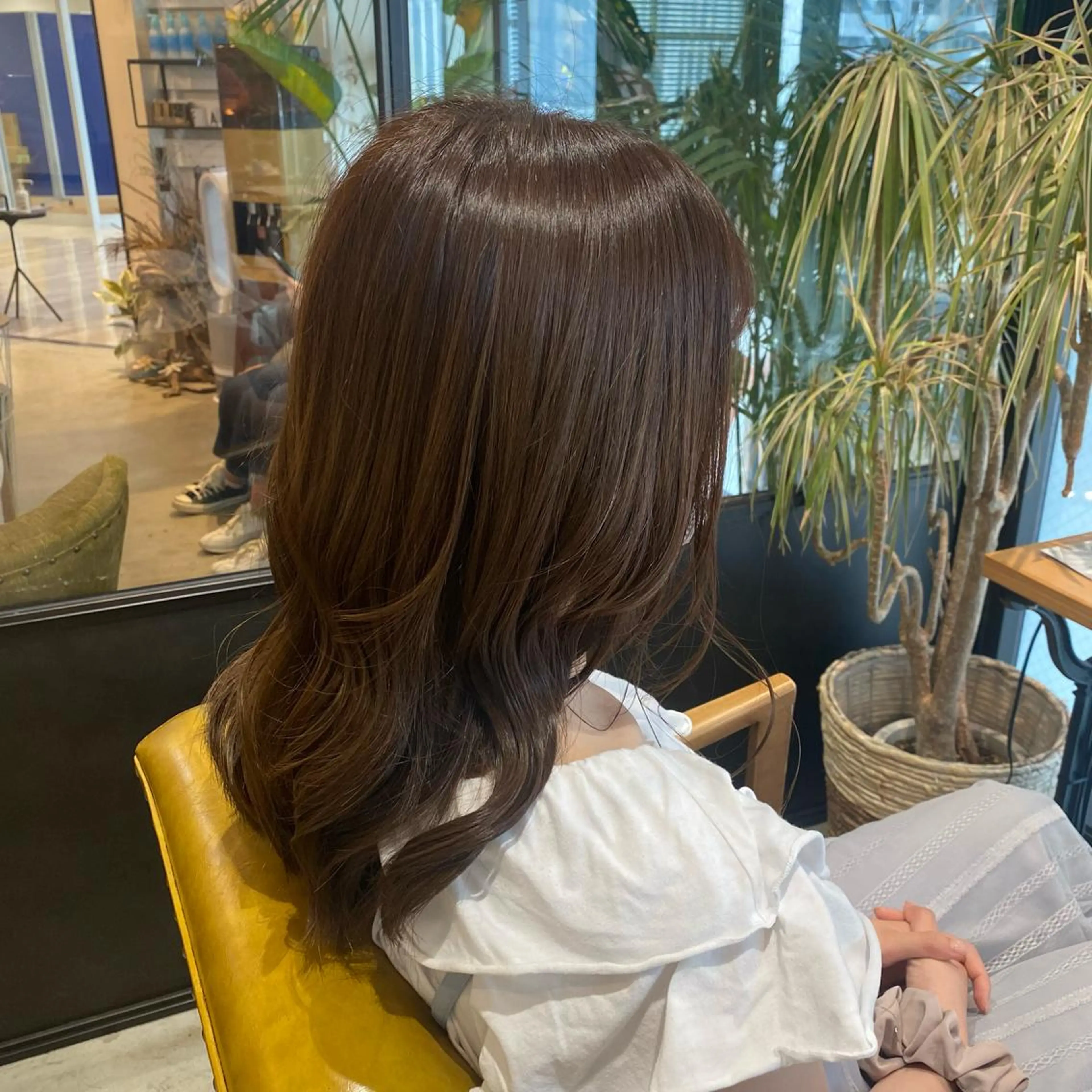 ロング カラー 透明感カラー🌈 菊池 結衣のヘアスタイル