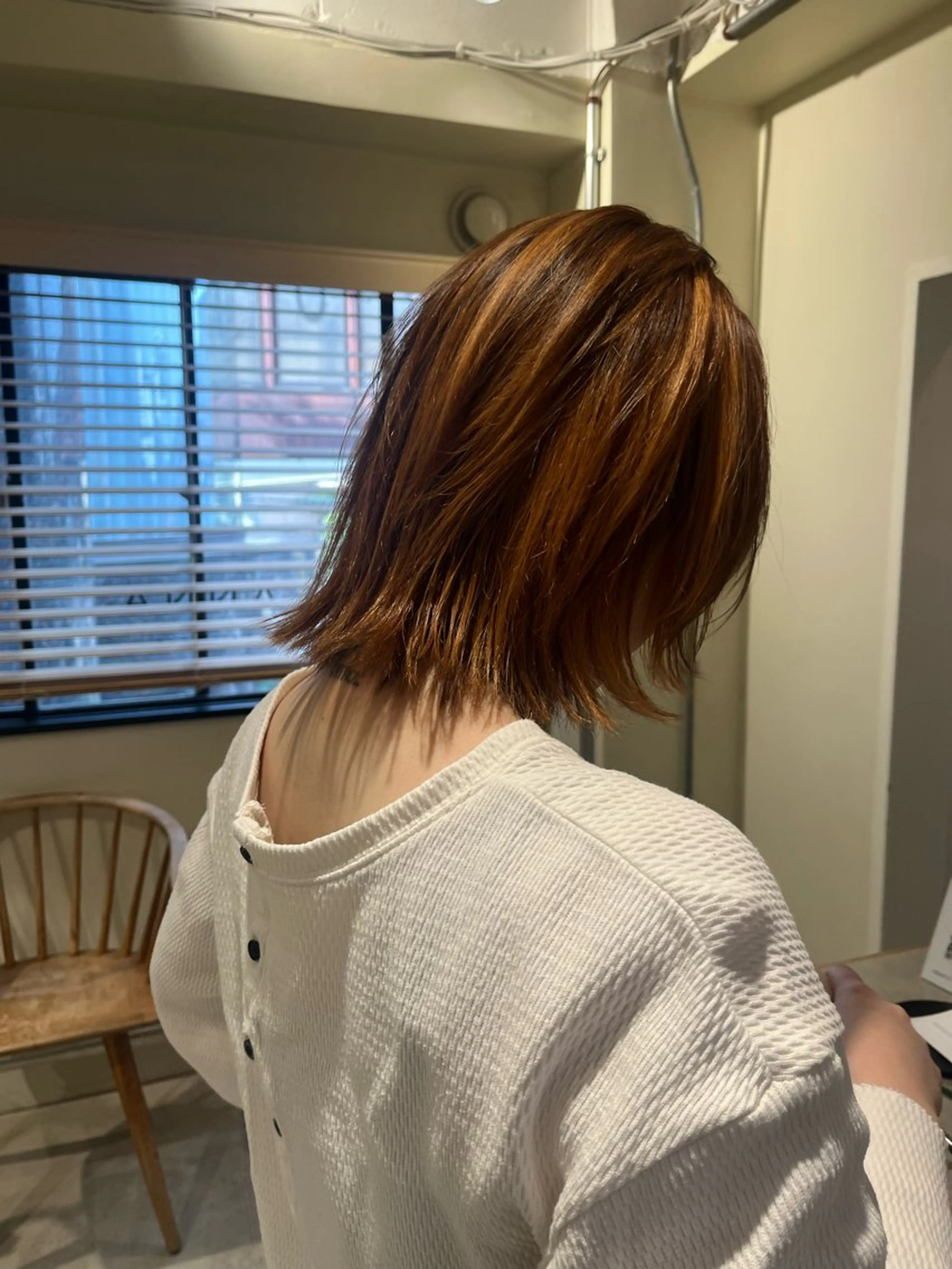 セミロング カラー メンズ 🦮shiori アイドルオタク🦮のヘアスタイル