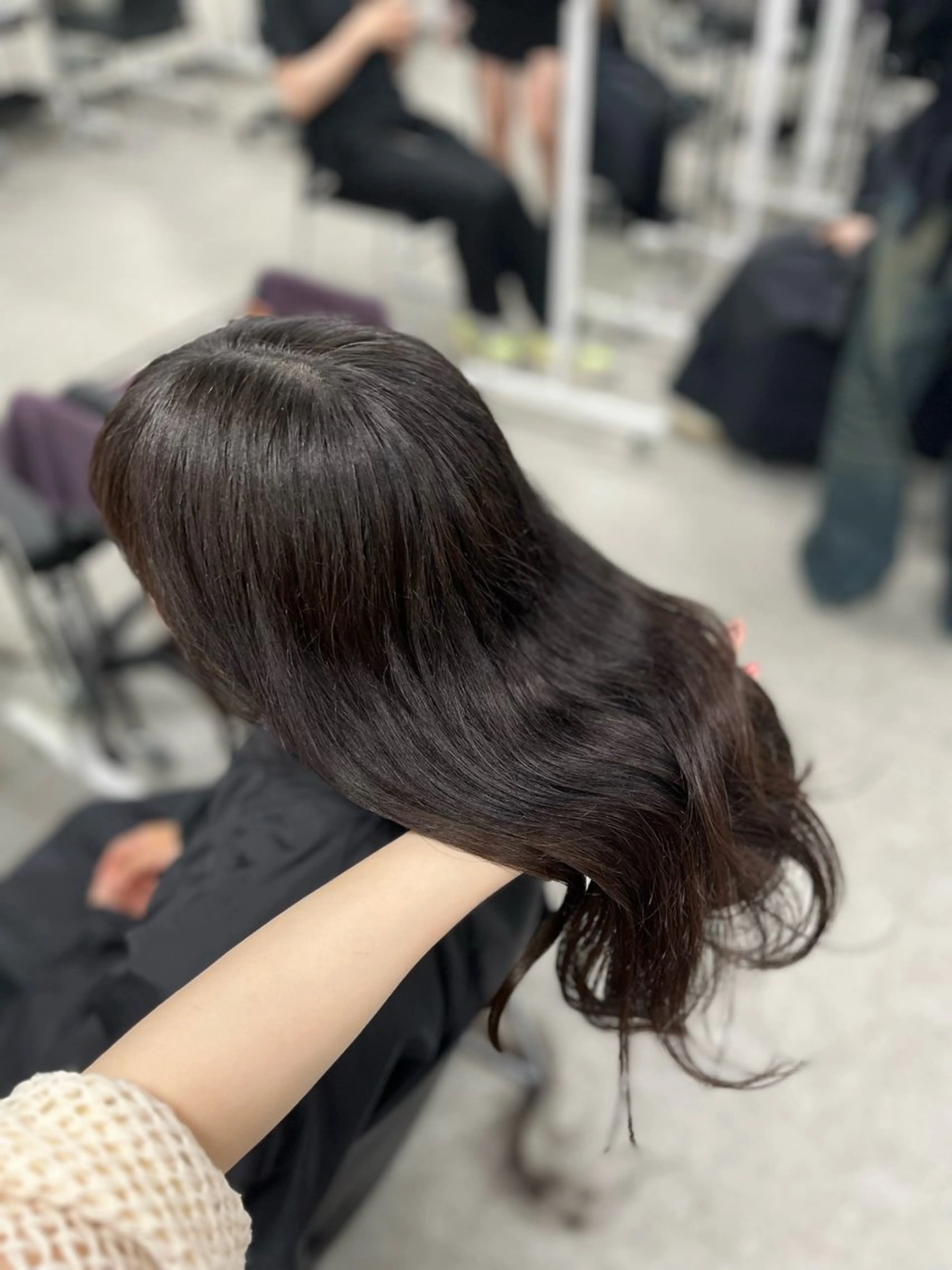 カラー ベージュ・ラベンダー カラー🎀りりのヘアスタイル