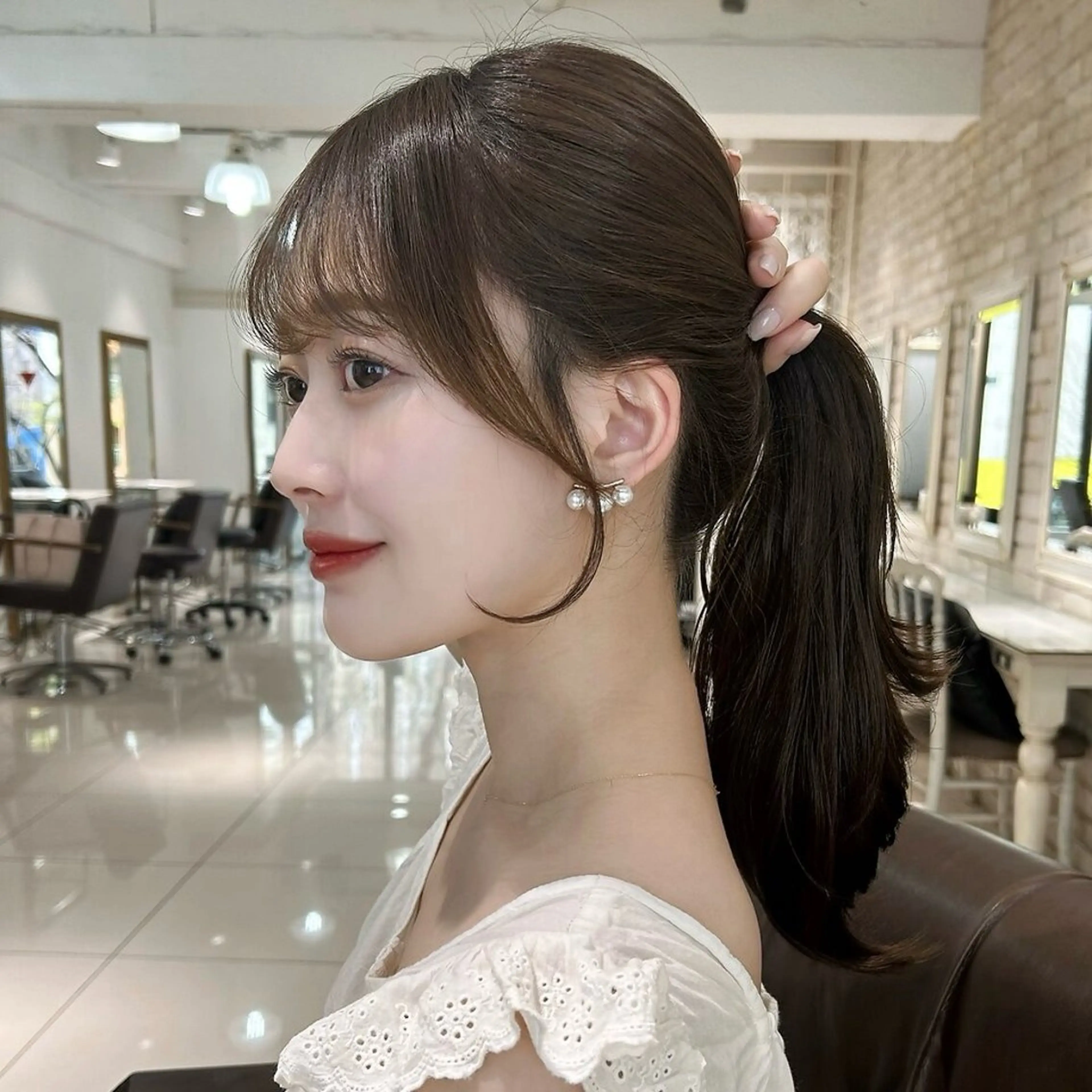 前髪カット🪽🤍(お顔まわり込)の写真