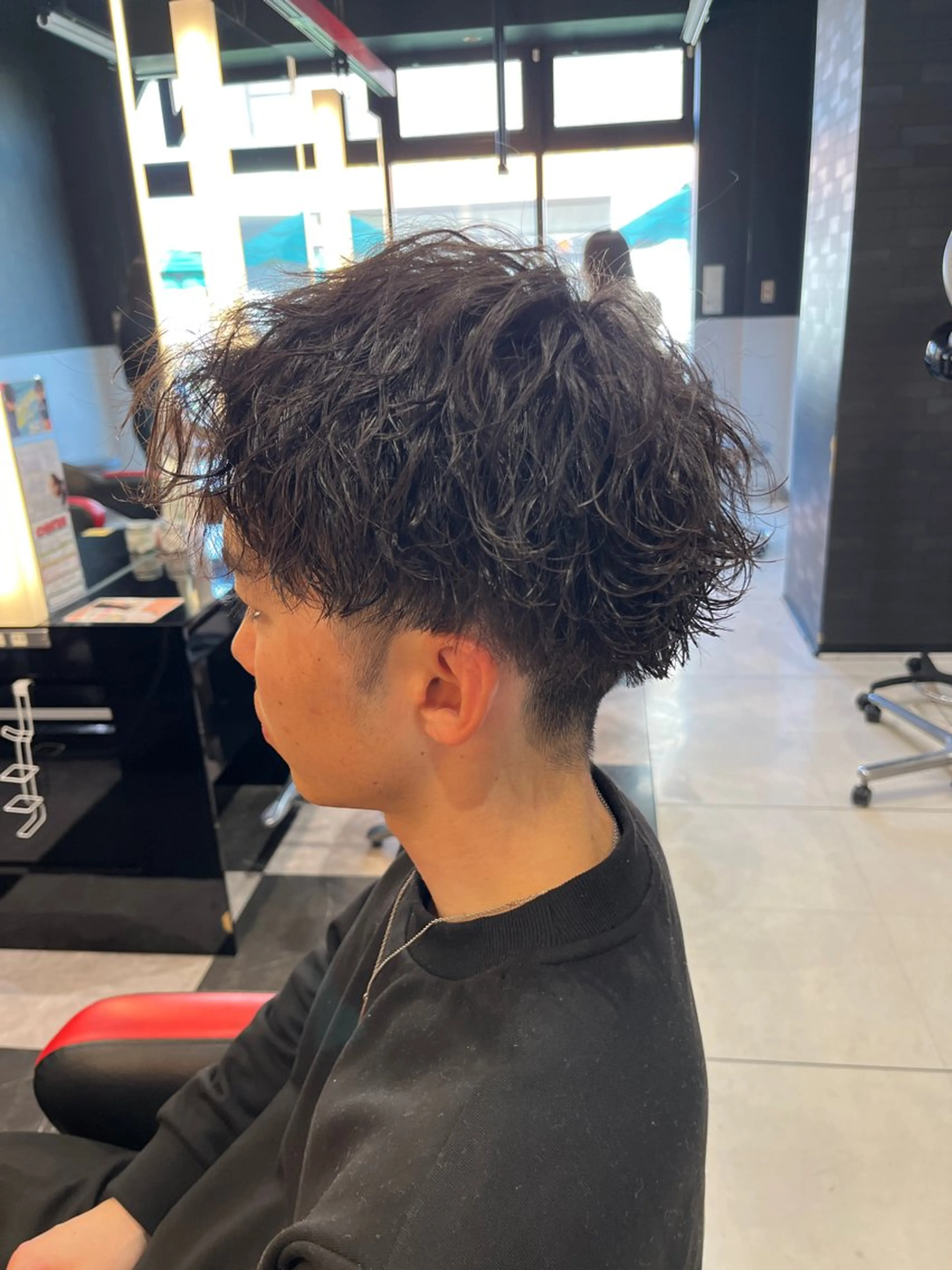 メンズカット+特殊パーマ👨🏻‍🦱🌀（ツイスパ、波巻き、ツイスト）の写真