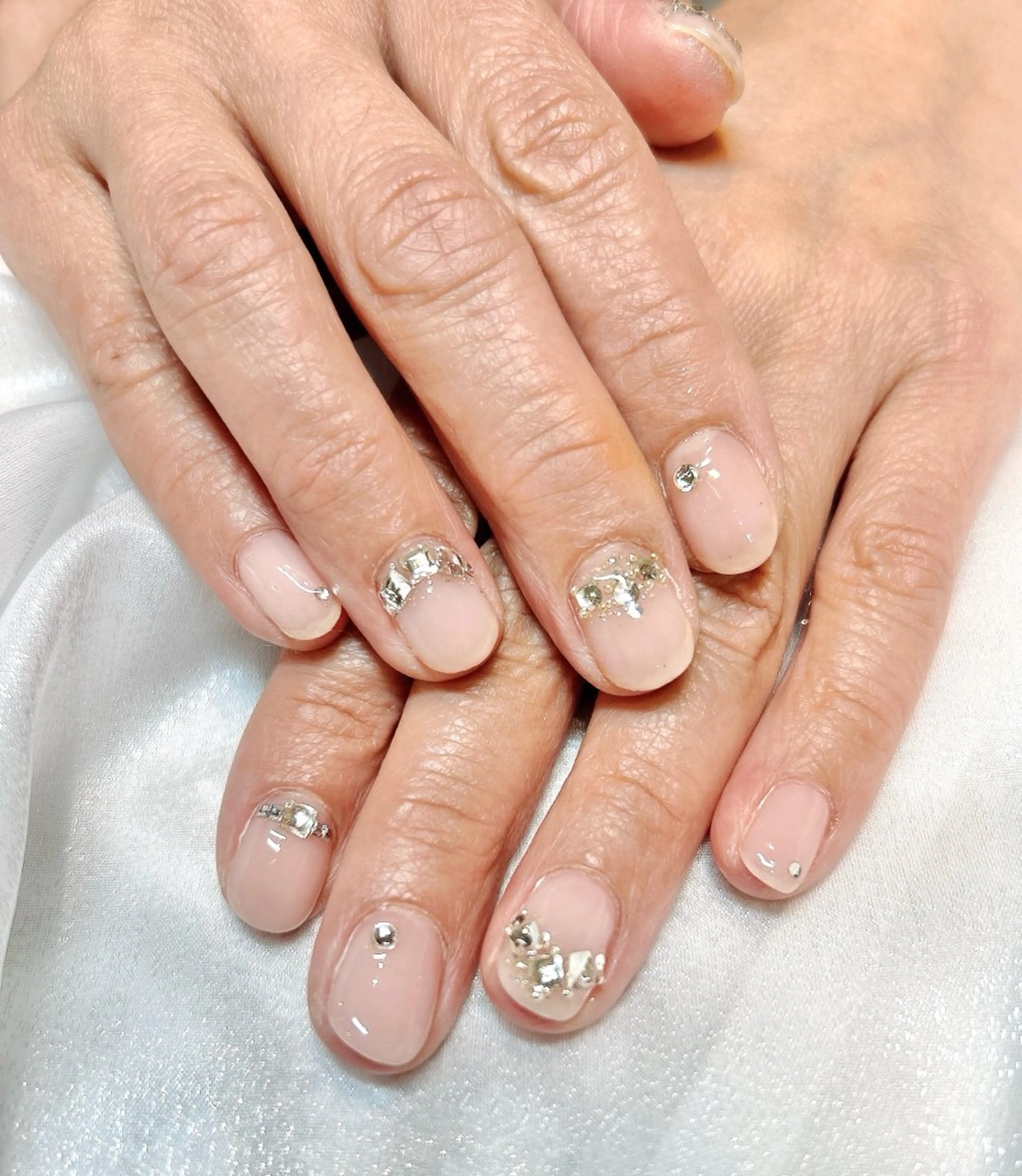 ネイル ストーンネイル ハンドネイル takamin._.nail所属・オーダーメイド専門 takamiのネイルデザイン