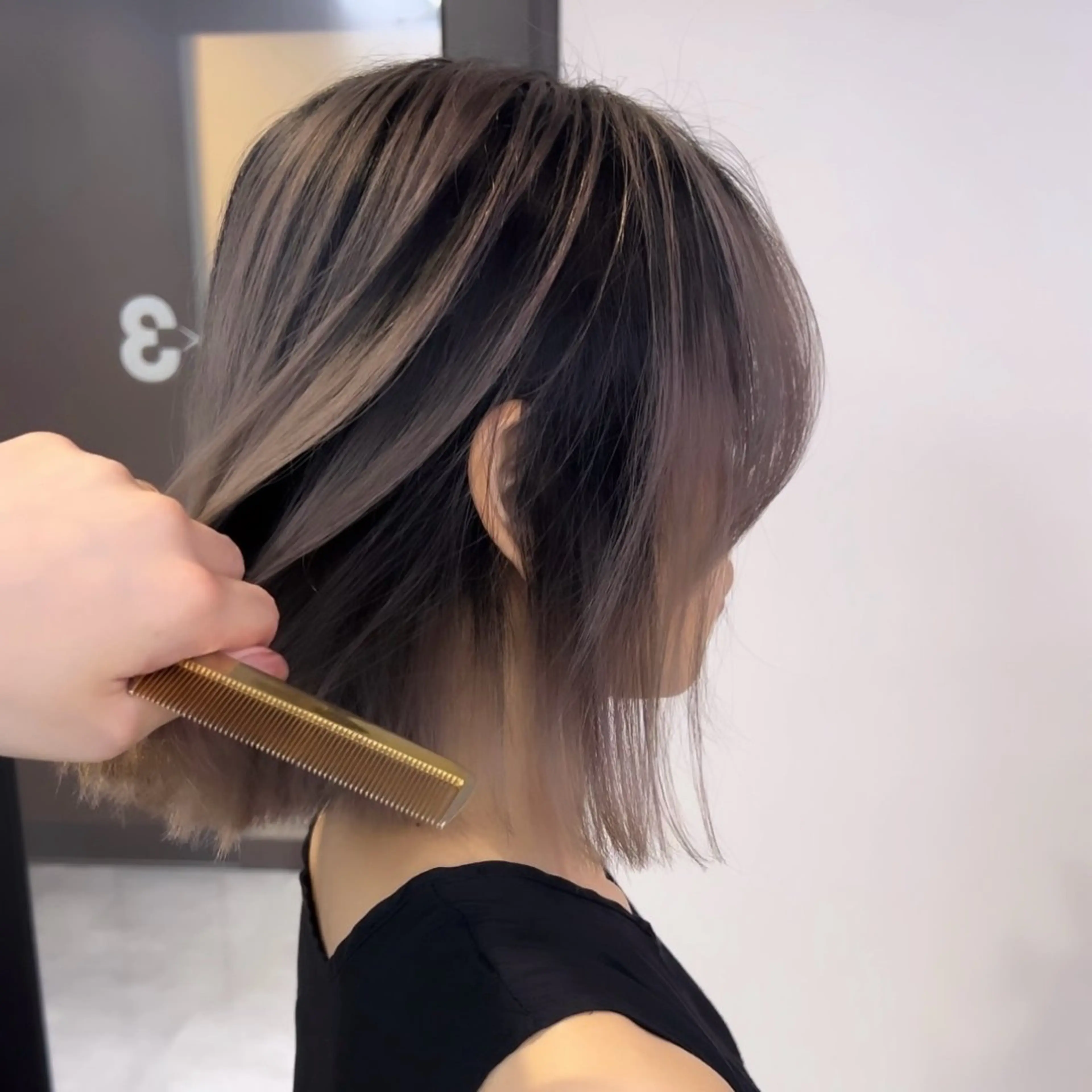 ミディアム カラー ヘアカラー Ren. 🦋デザインカラーのヘアスタイル