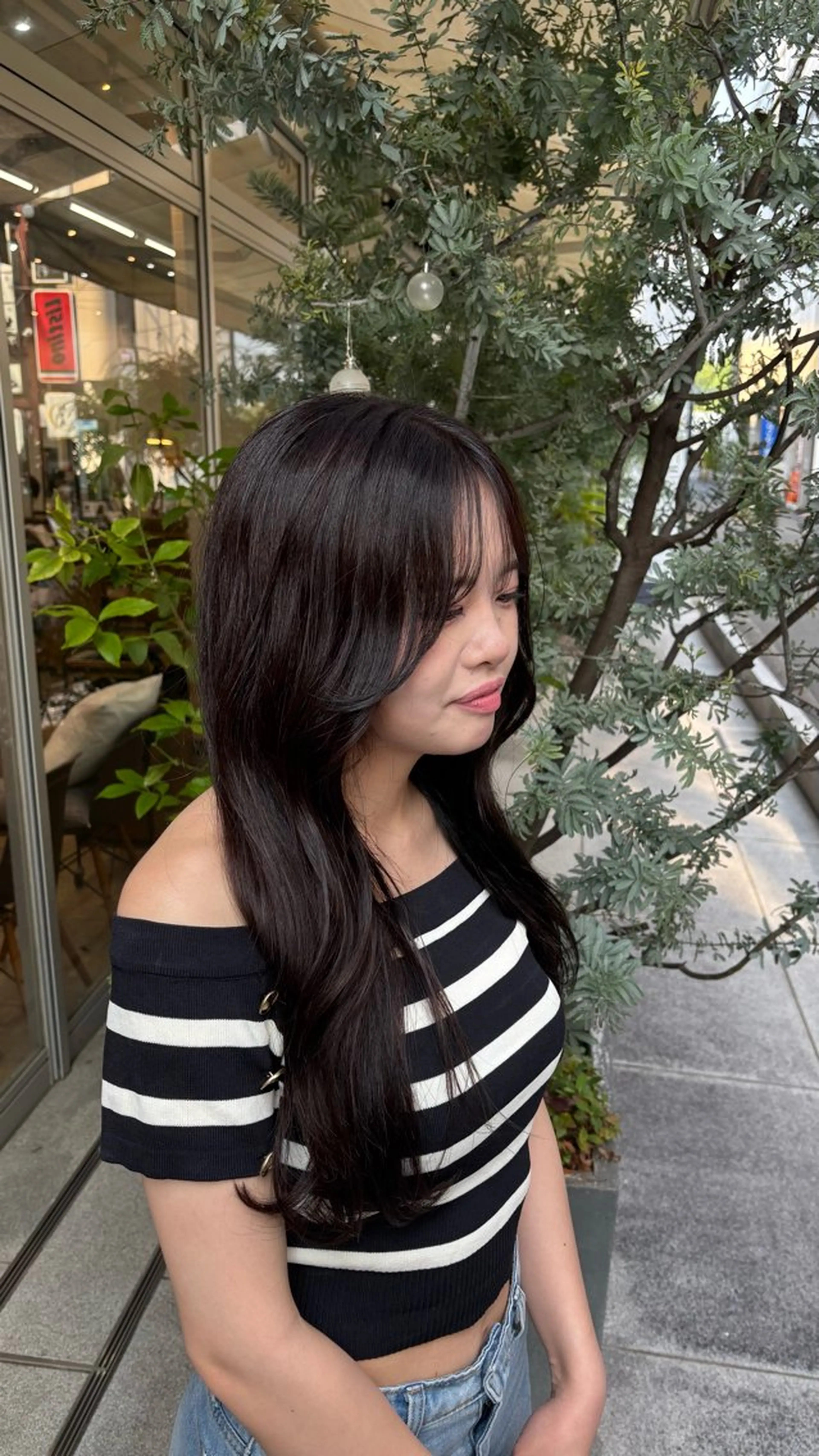 ロング ヘアカラー 戸塚 竣太のヘアスタイル