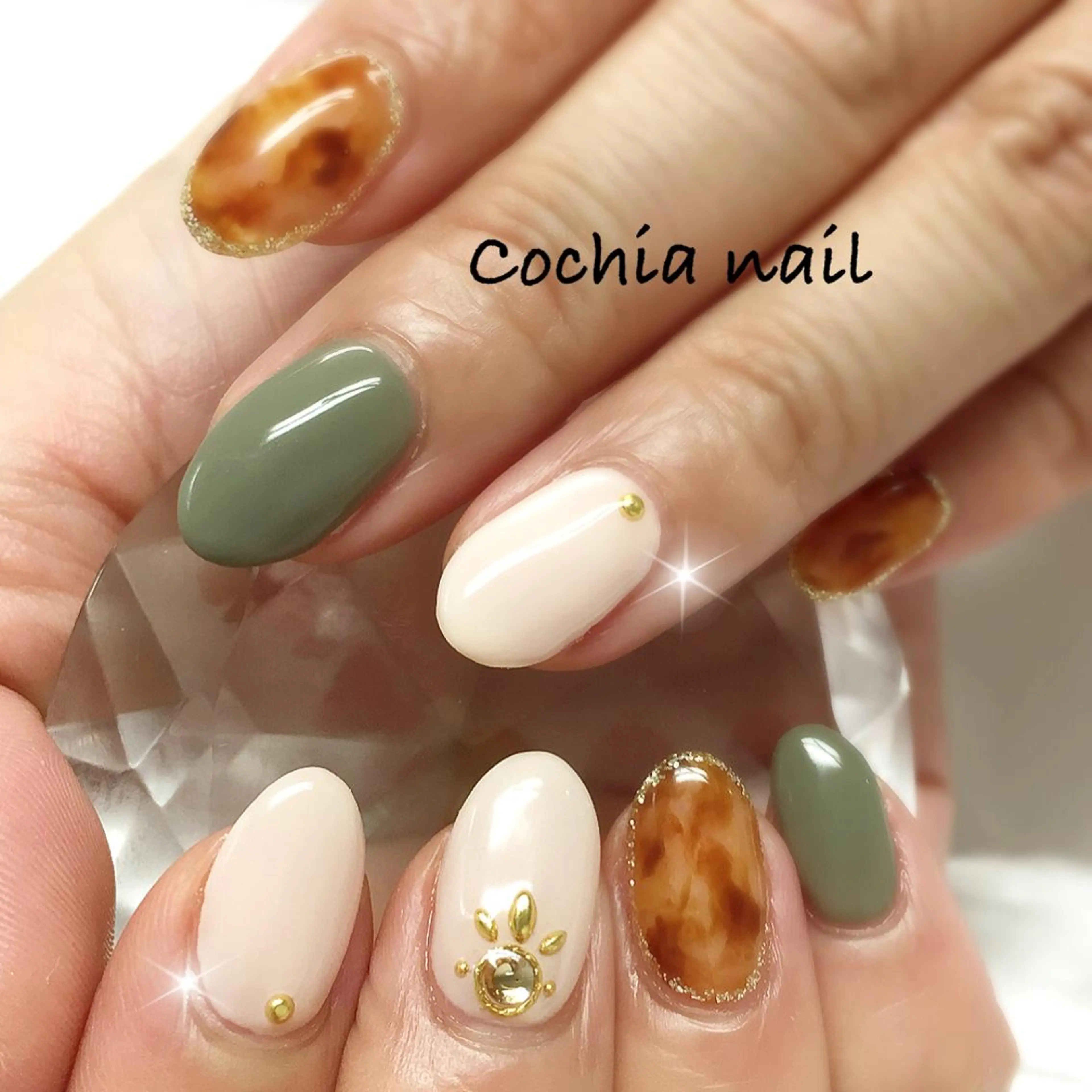 ネイル ハンドネイル ☆Cochia nail☆のネイルデザイン