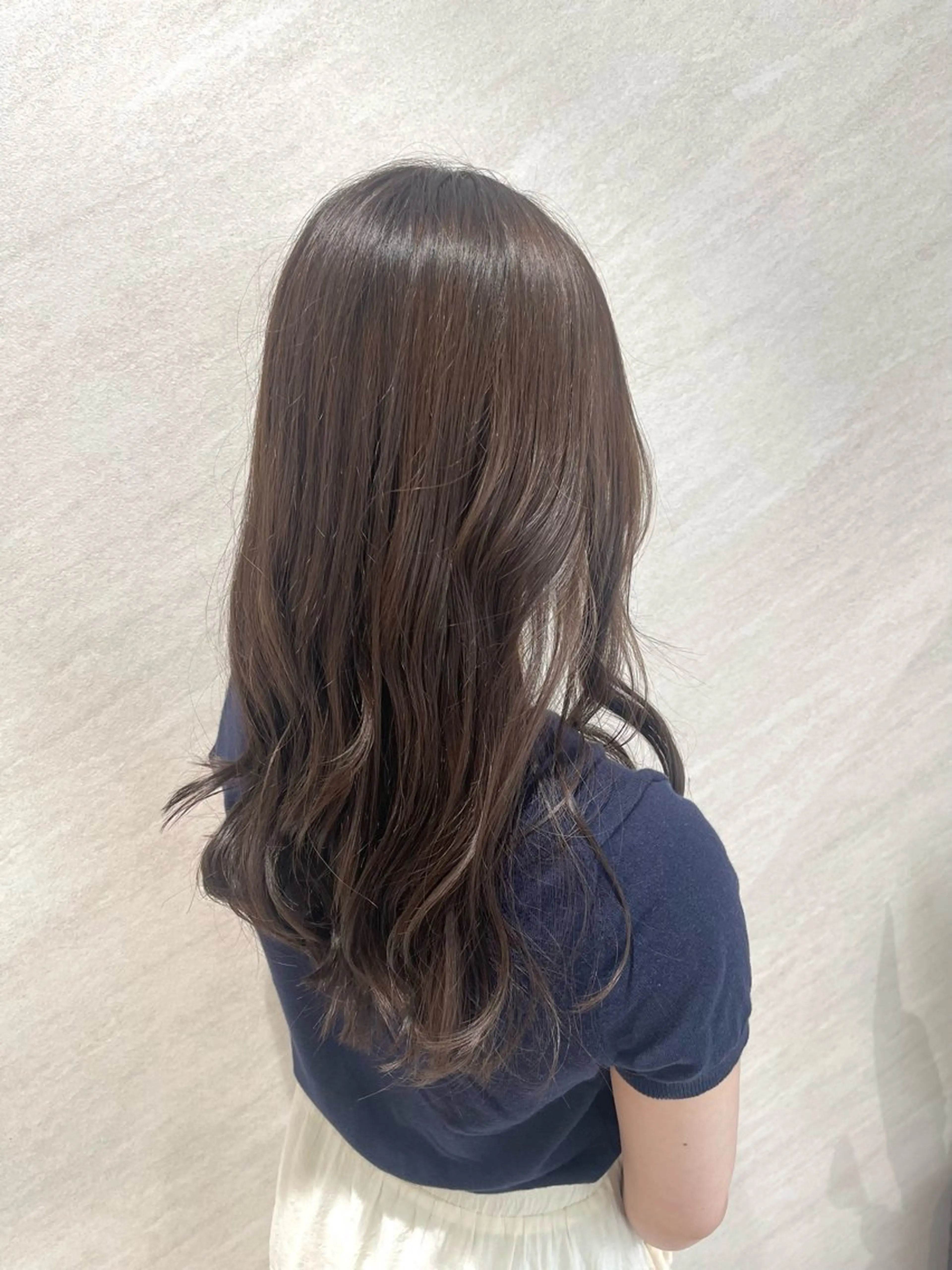 ミディアム カラー グレージュ ヘアカラー トリートメント 🩵ボブ/レイヤー /髪質改善🩵のヘアスタイル