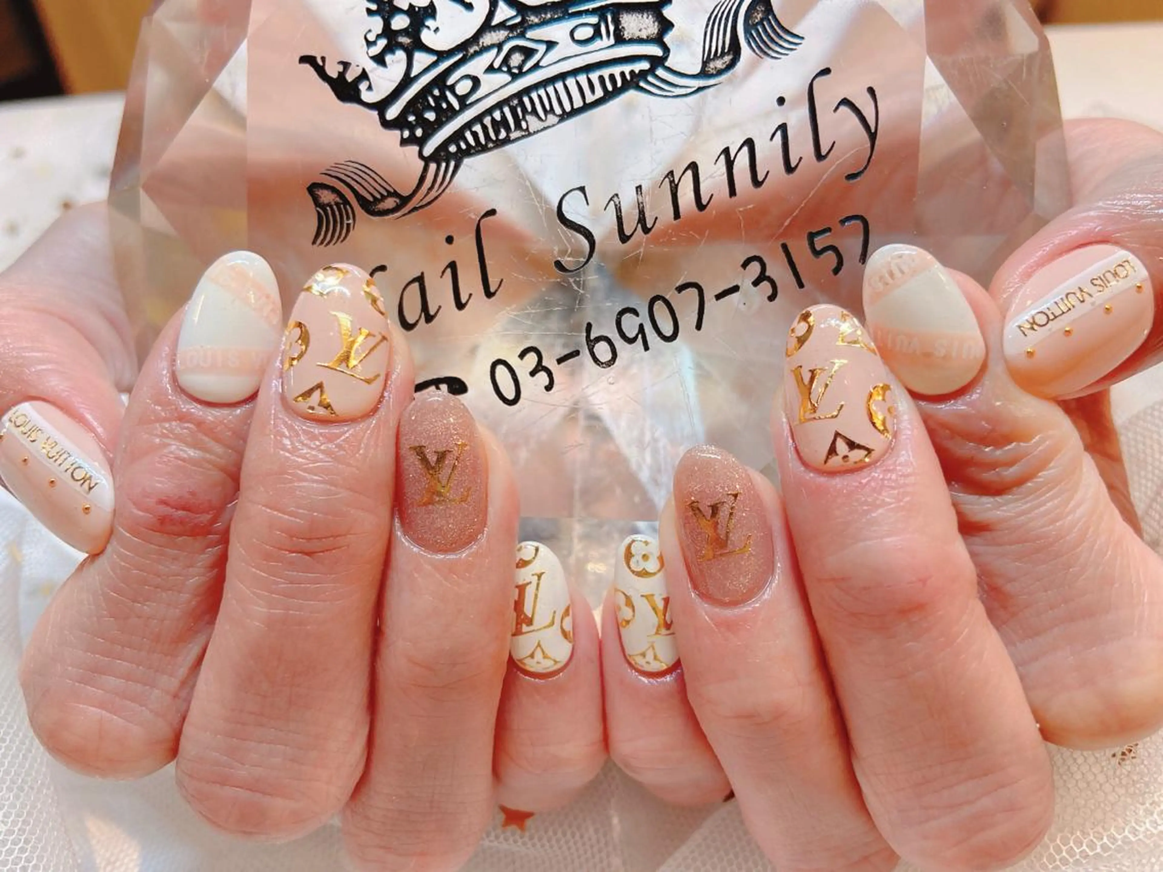 ネイル 長さだし専門店 M2　rikaのネイルデザイン