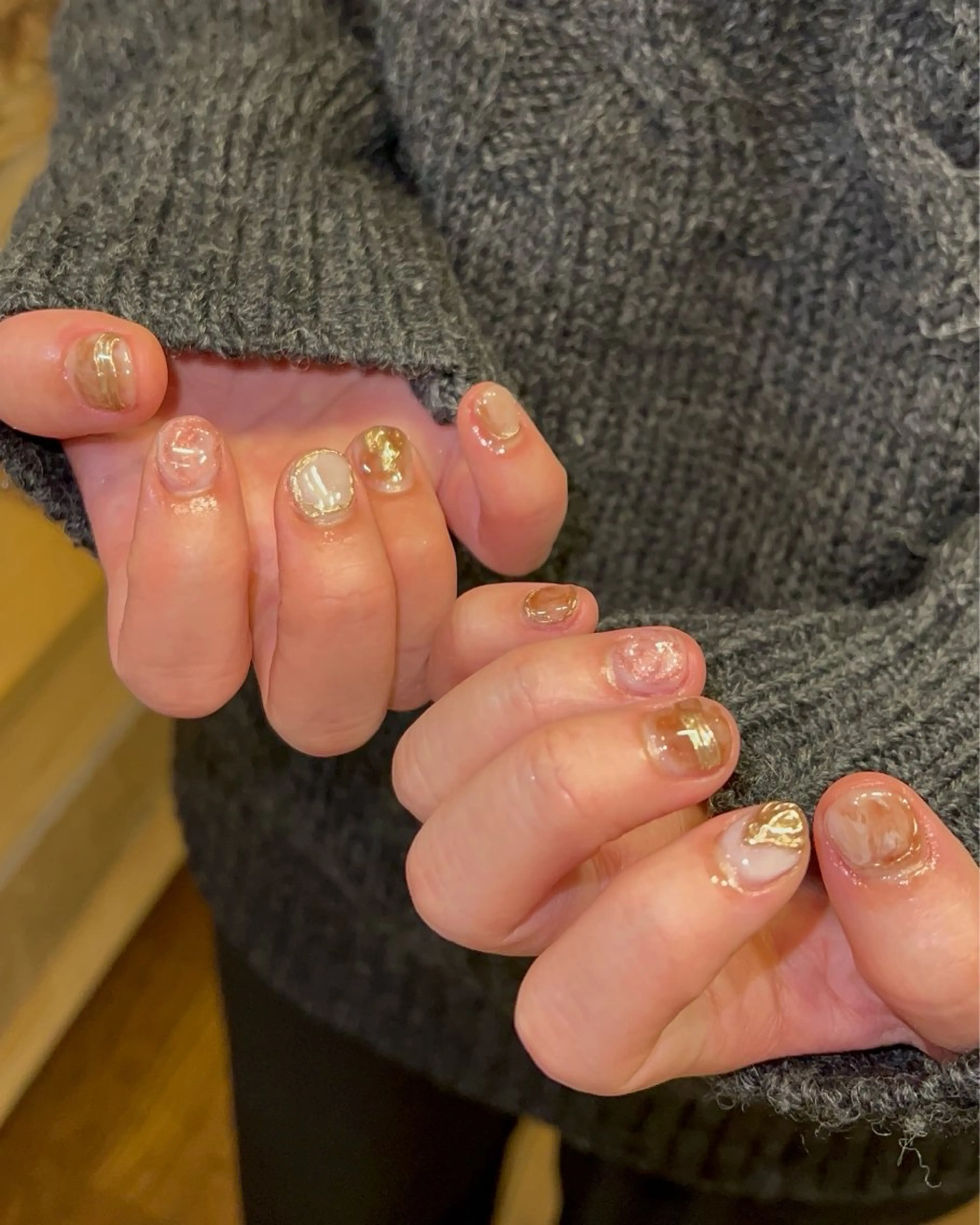 ネイル ハンドネイル フットネイル ハンドケア Nes.Nail所属・Miyagi Asamiのネイルデザイン