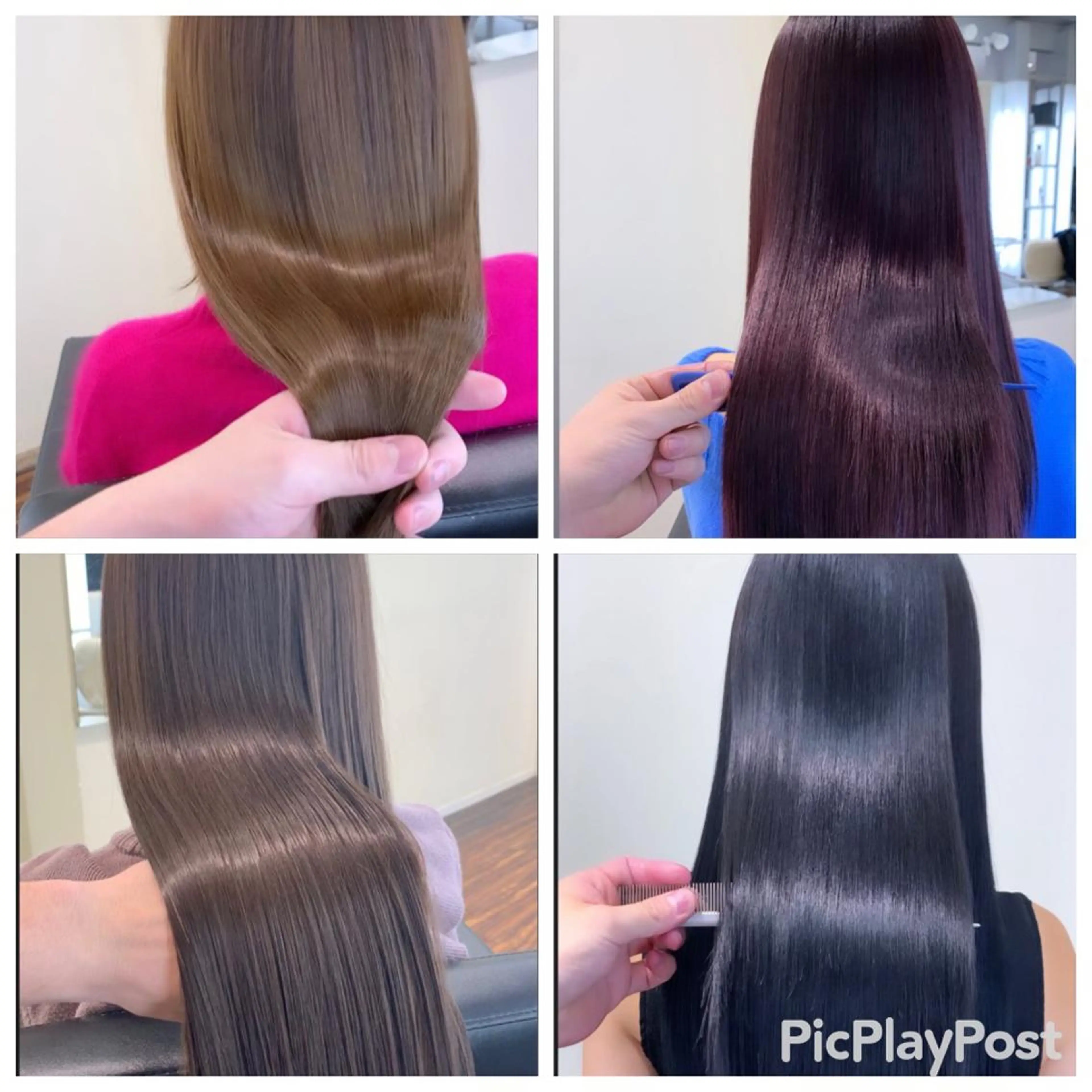 ロング カラー 髪質改善 トリートメント 髪質改善サロン 心斎橋ARCHEのヘアスタイル