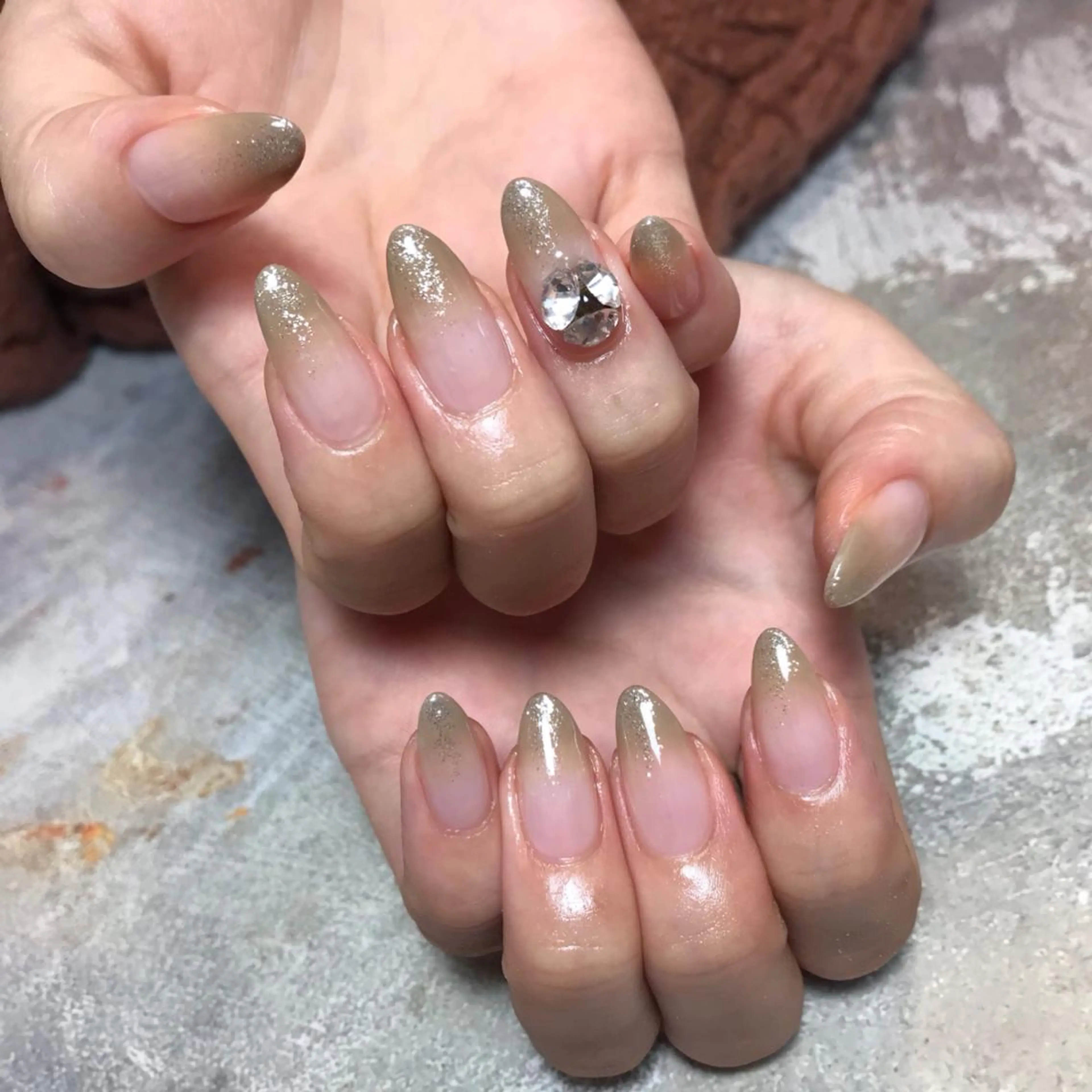 ネイル ラメ(グリッター) ハンドネイル 💅 Ai.のネイルデザイン