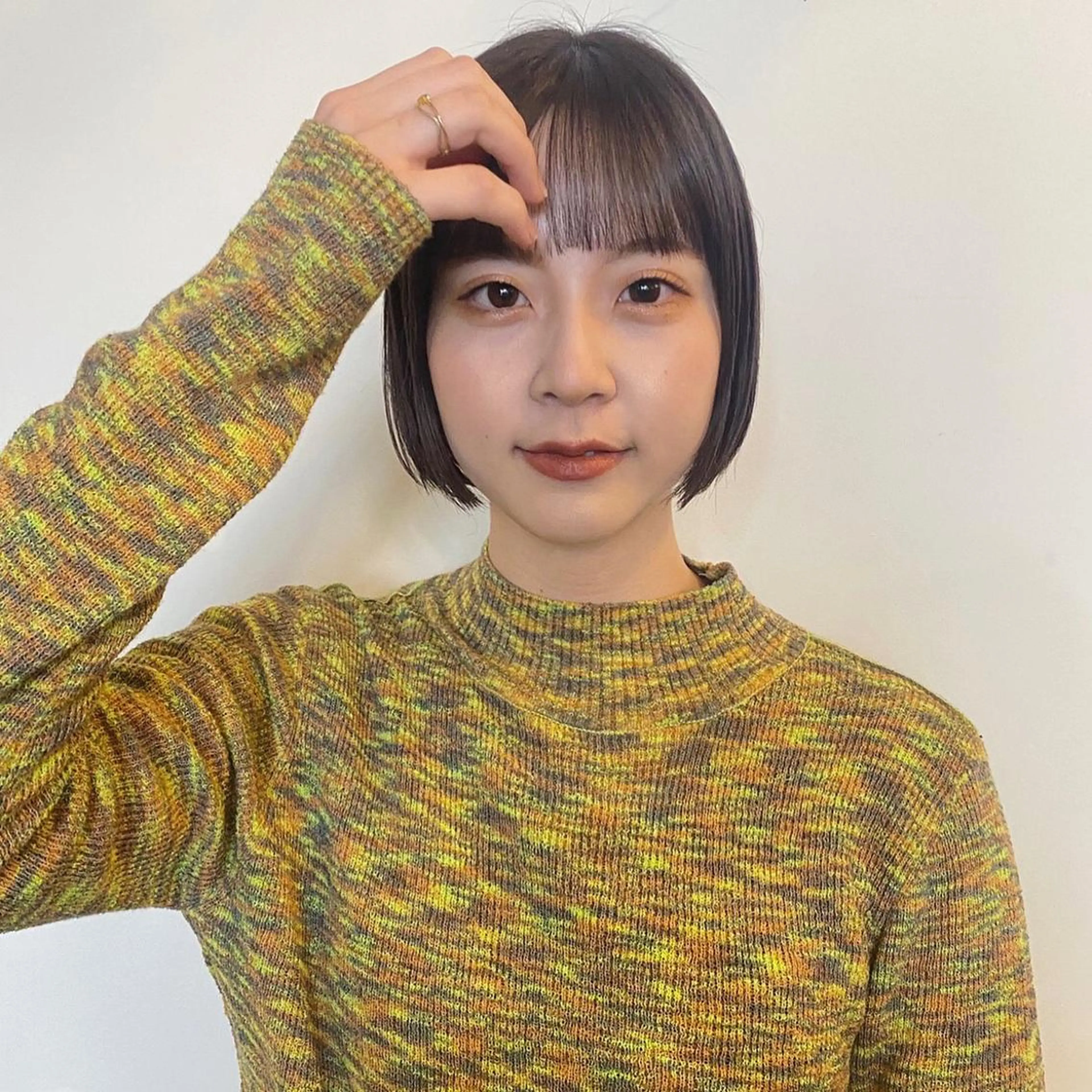 ショート カラー ショートボブ ブリーチ ボブ ショートヘア ヘアカラー ケアブリーチ/ボブ/ honoのヘアスタイル