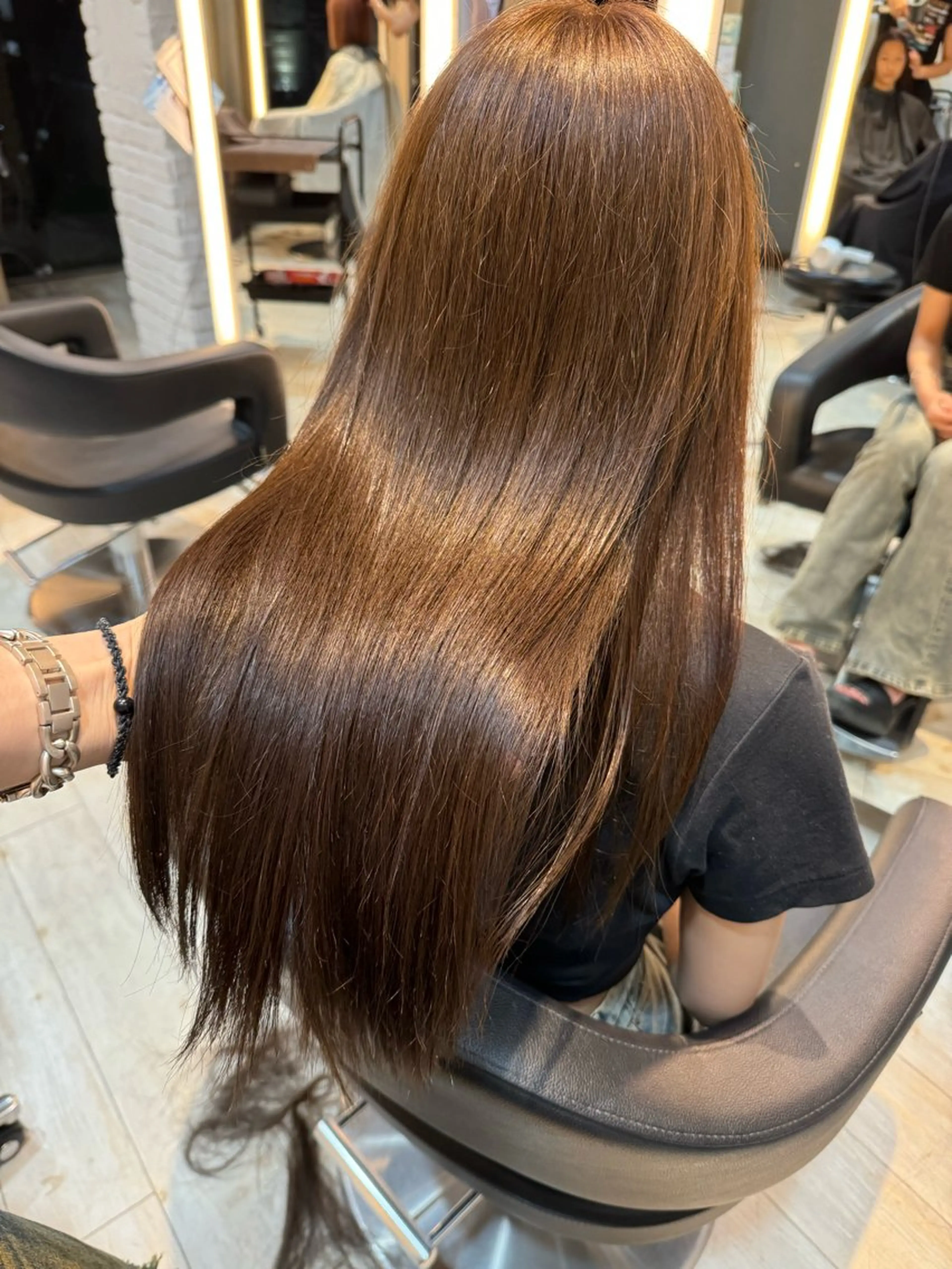 ワンカラー+オージュアトリートメントの写真