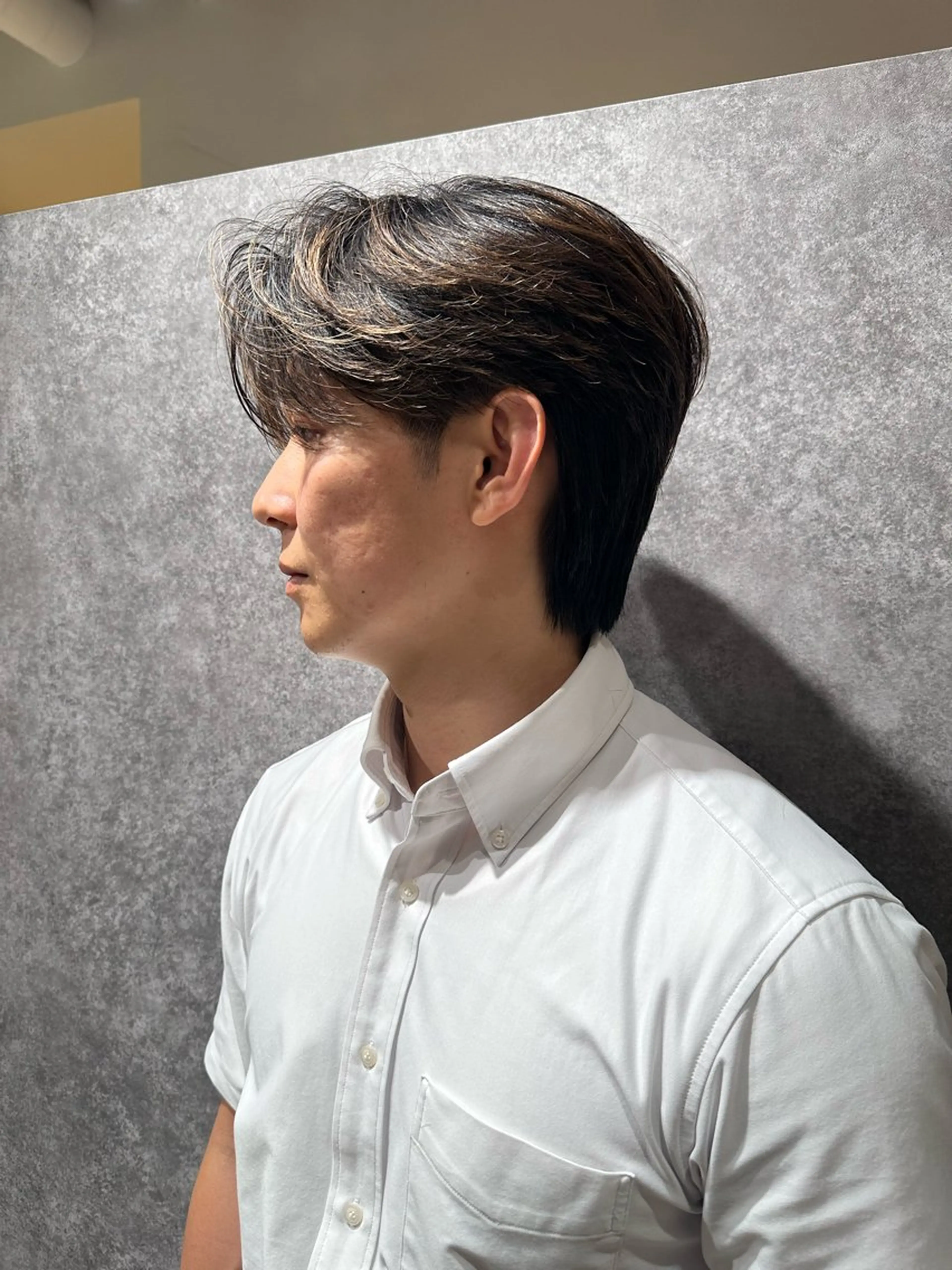 メンズカットの写真