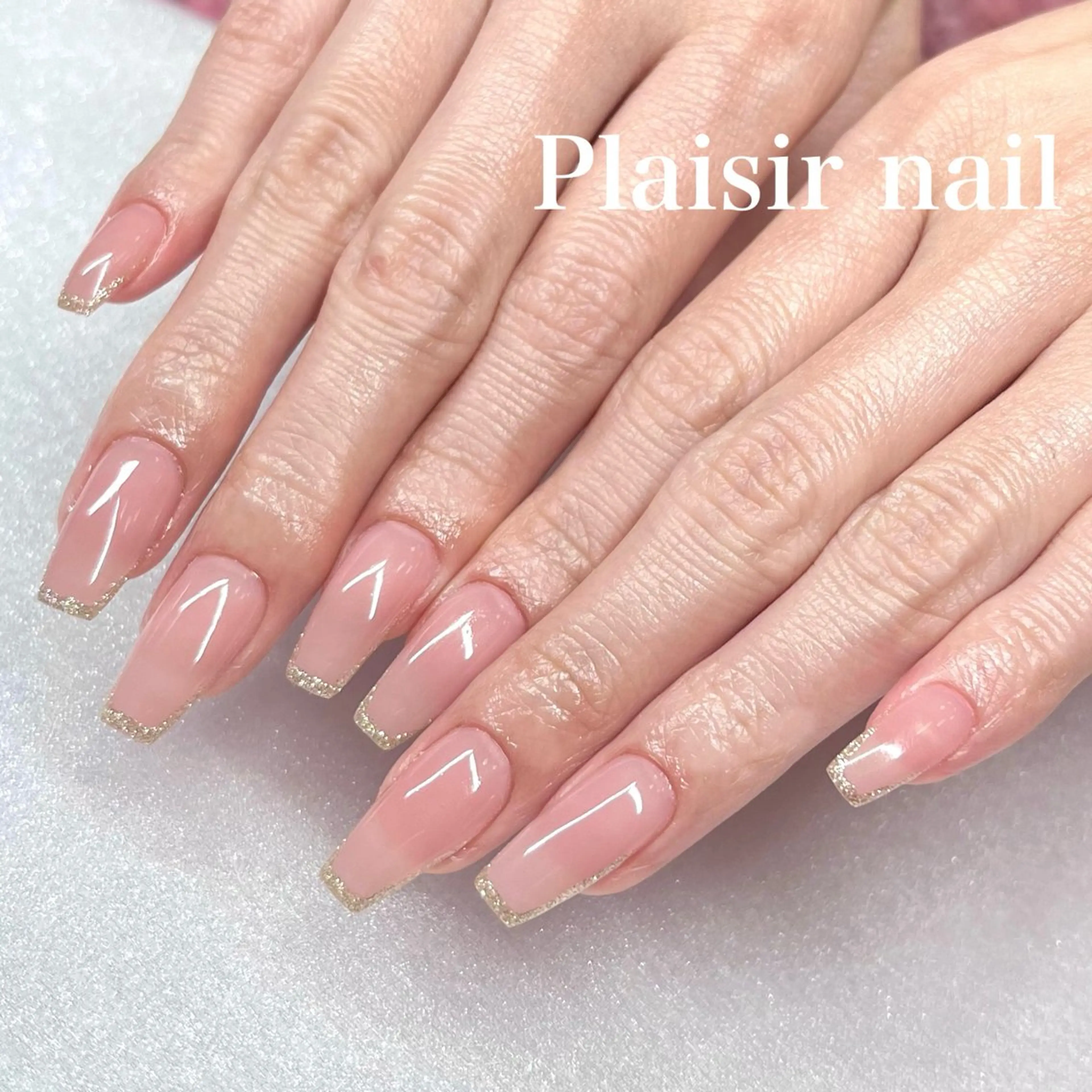 ロング ハンドネイル ハンドケア Plaisir eyelash&brow&nail【プレジール】所属・Plaisir nail salonのネイルデザイン