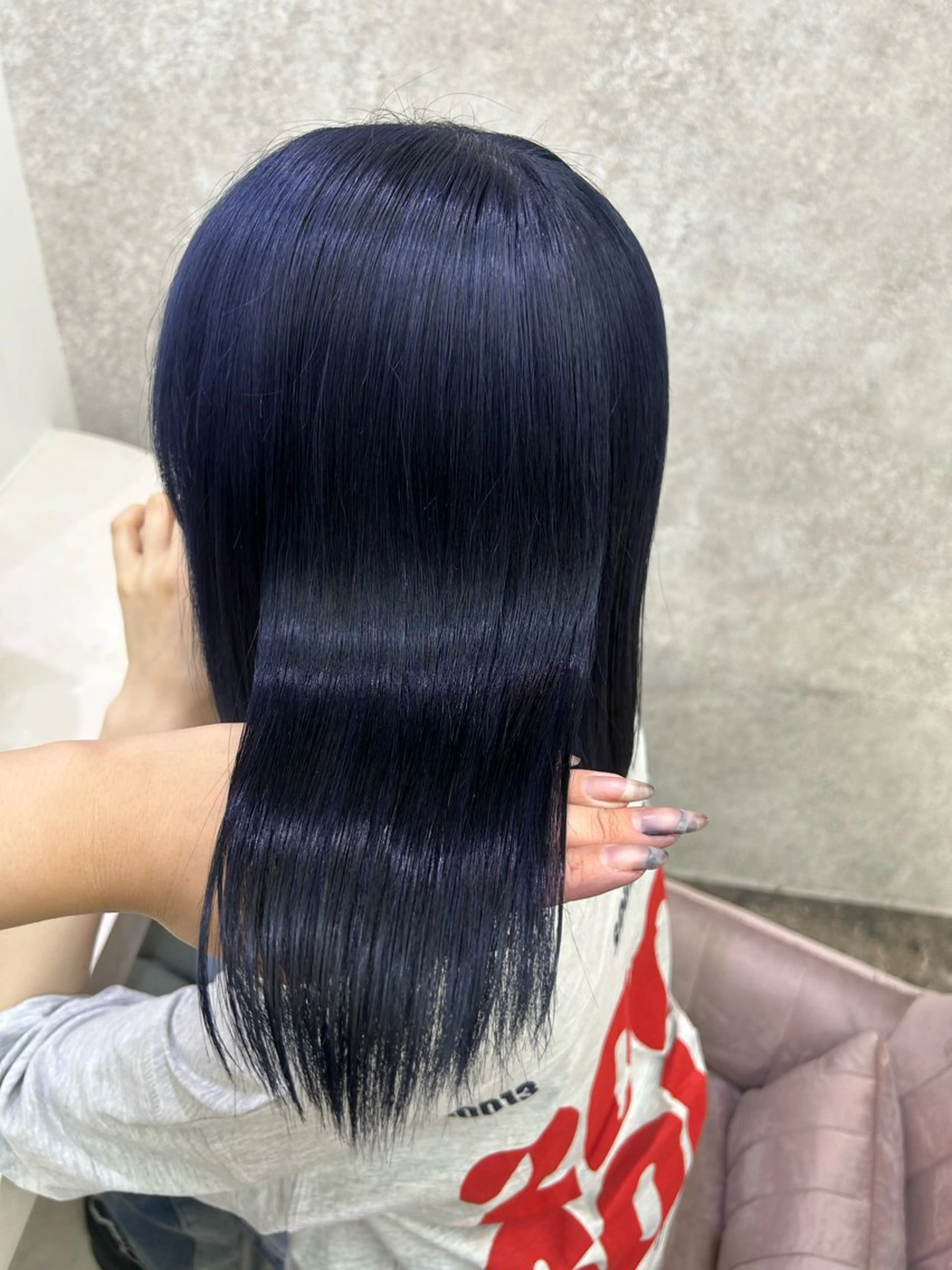 ミディアム elubylovis nanaseのヘアスタイル