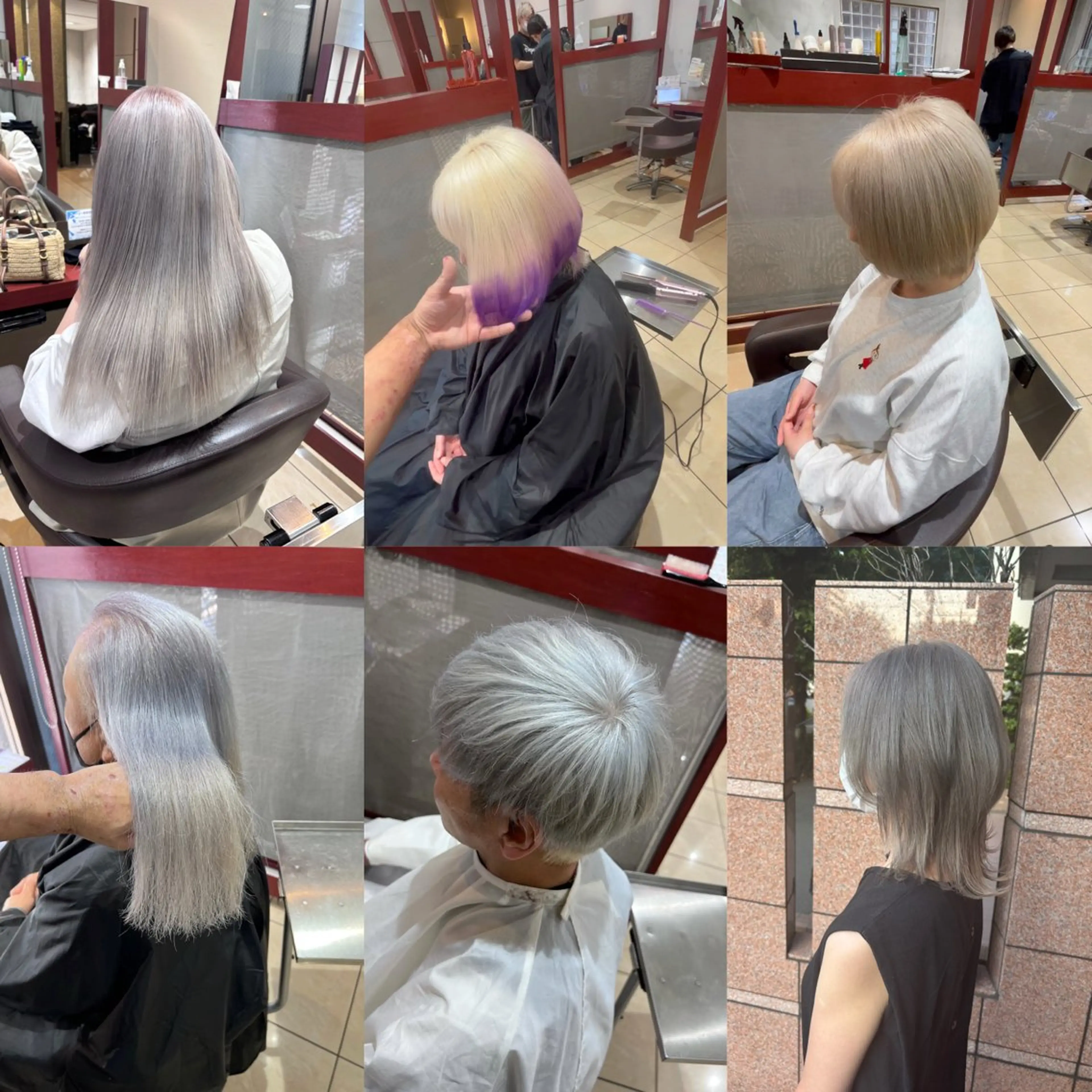 完全マンツーマン‼️こだわりのハイトーン&髪質改善トリートメント！17500円の写真