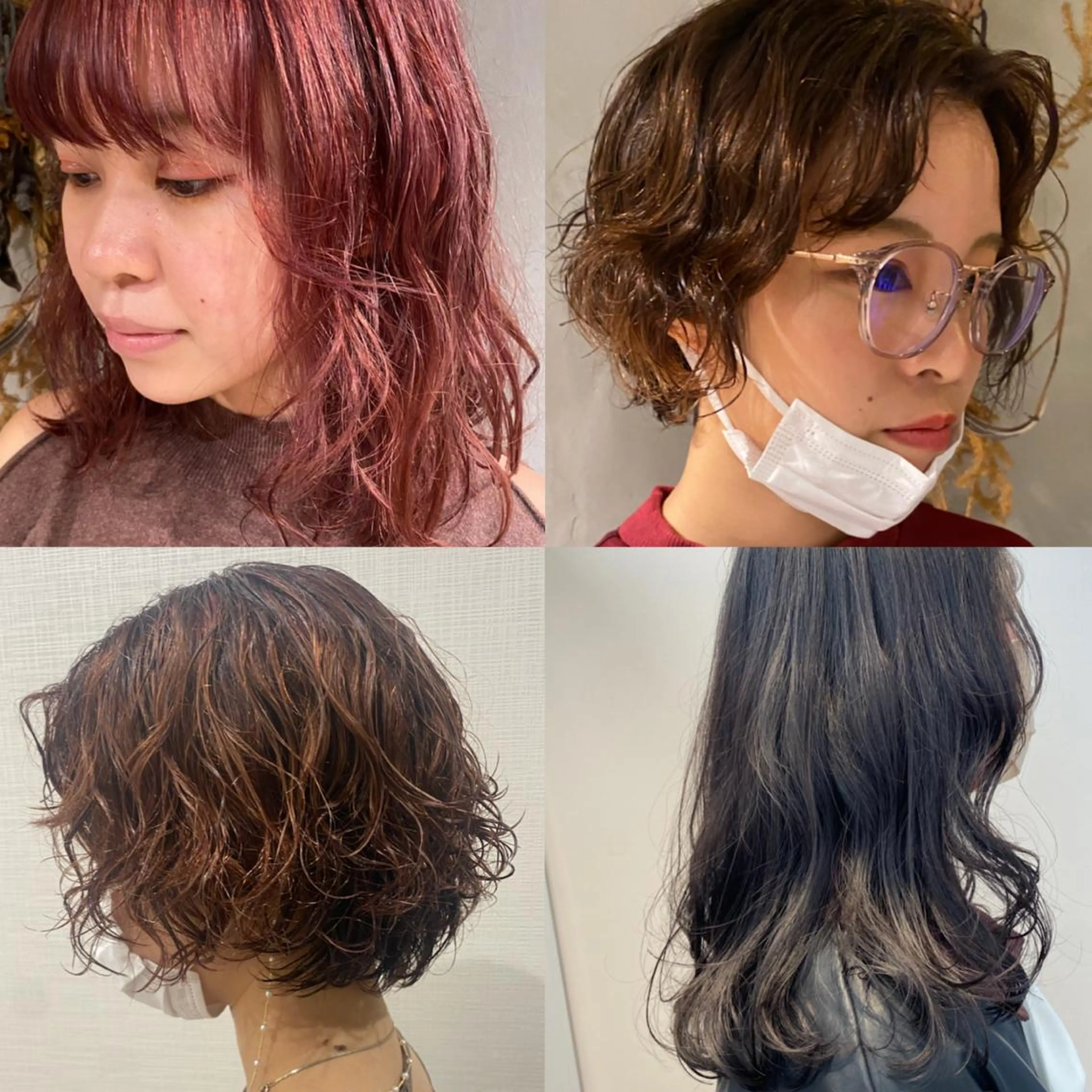 パーマ カット パーマ トリートメント デザインカラー/パー マ🦖外岡咲希🦖のヘアスタイル