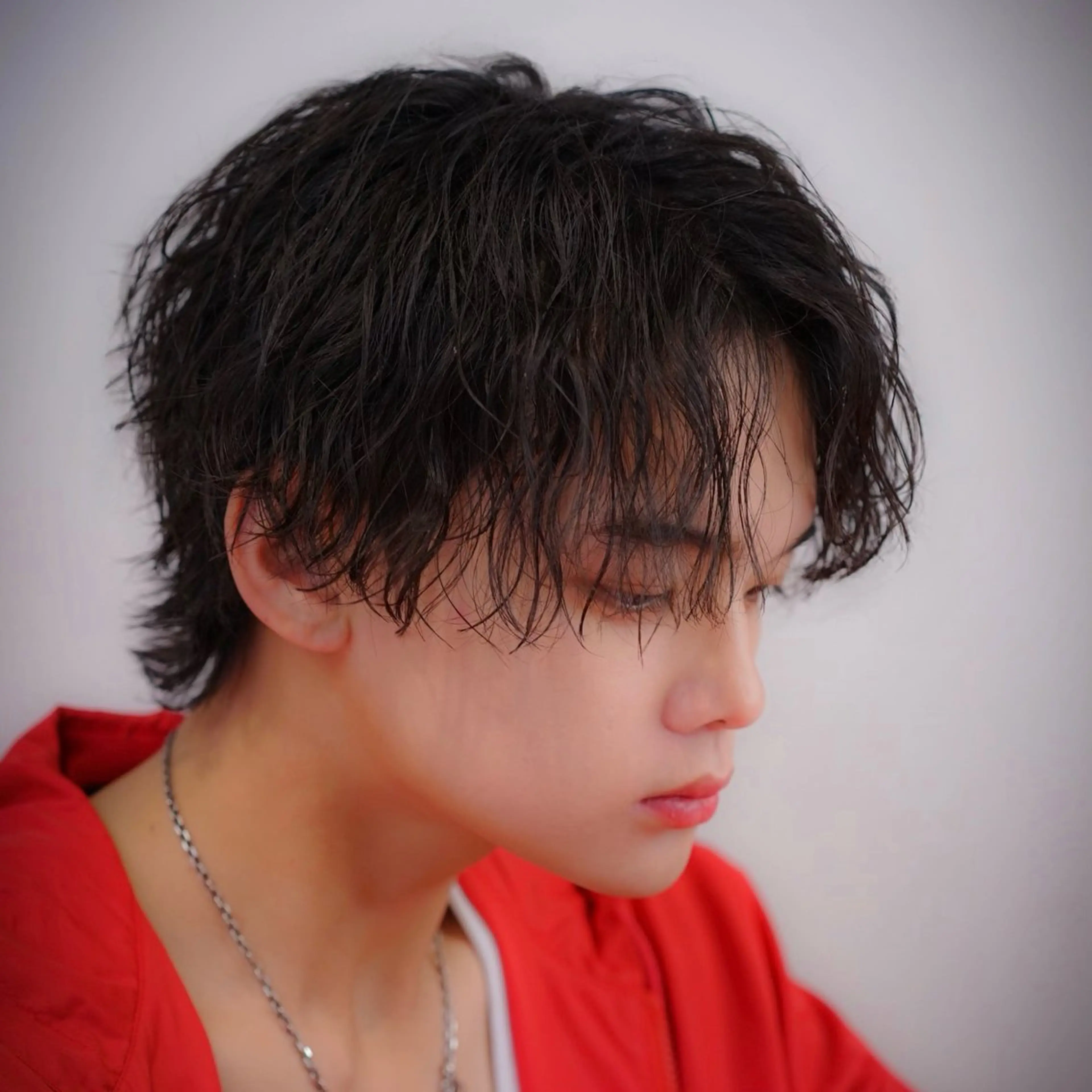 カット+ケアパーマの写真