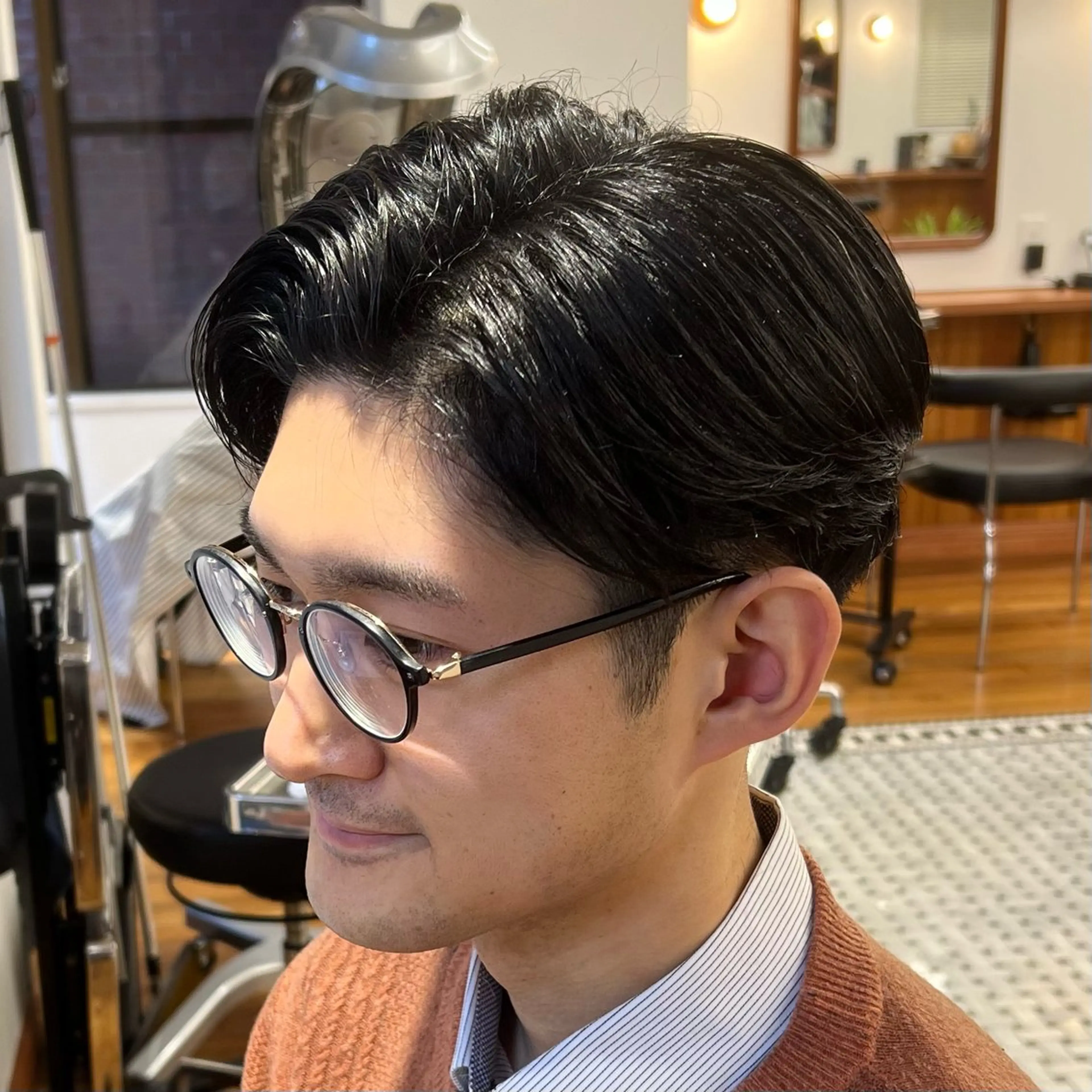 ショート メンズ ビジネス ショートヘア カット メンズカット✂️ スキンフェード伊藤陸のヘアスタイル