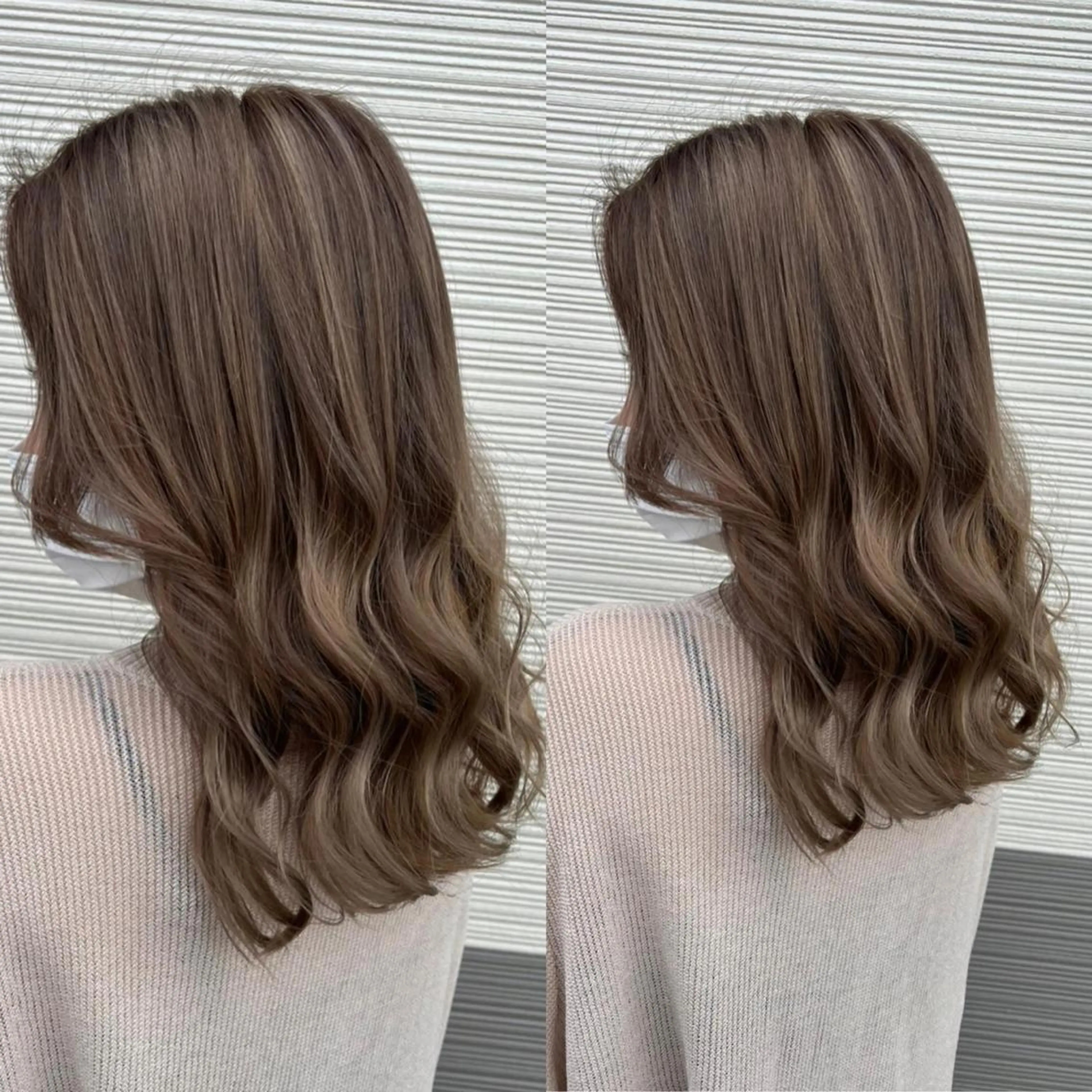 【透明感カラーに大変身】カット＋カラー＋ケアブリーチ（全体ブリーチ） + 5StepTr/21900→16900の写真