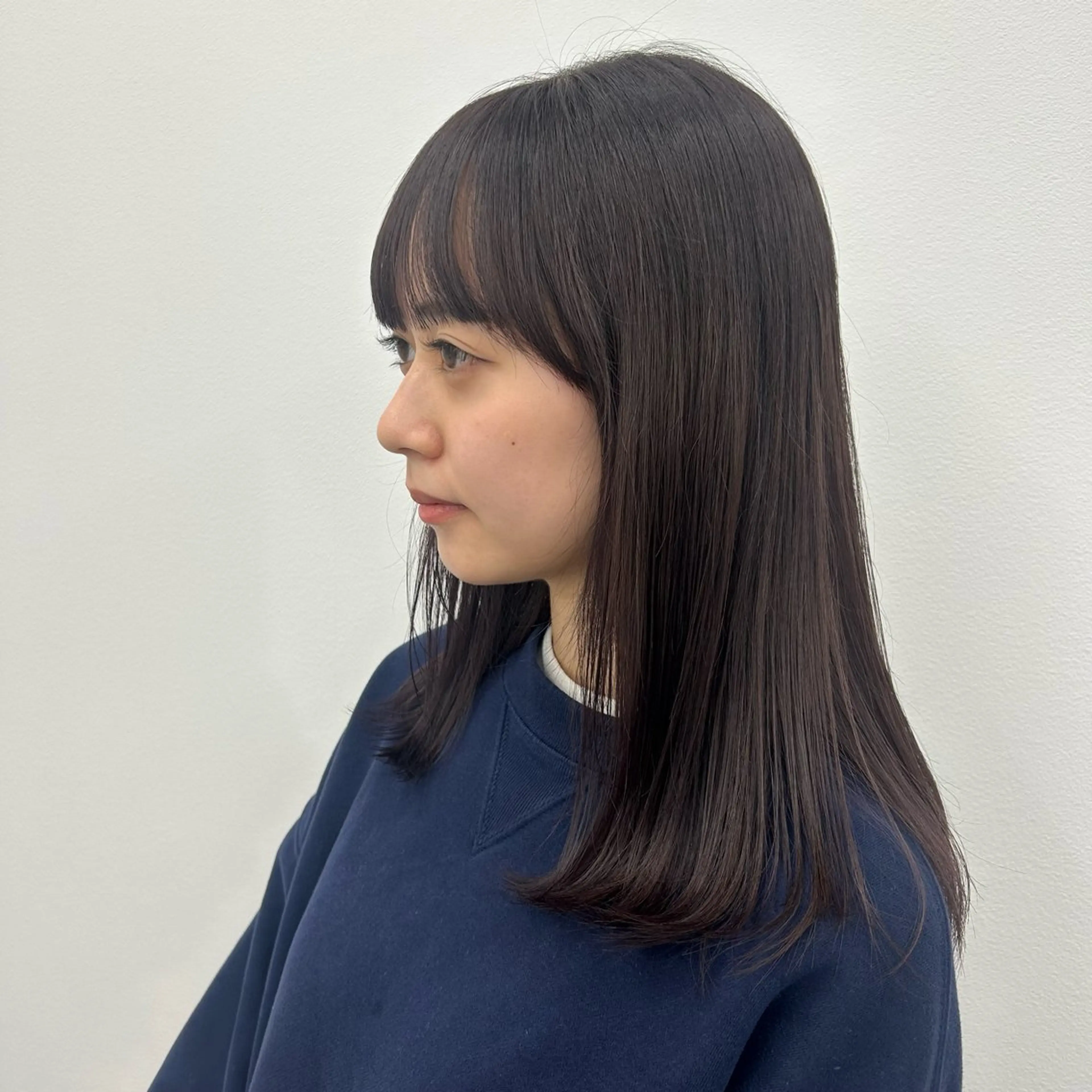 セミロング トリートメント レイヤー/髪質改善 🫧小町 紗耶華のヘアスタイル