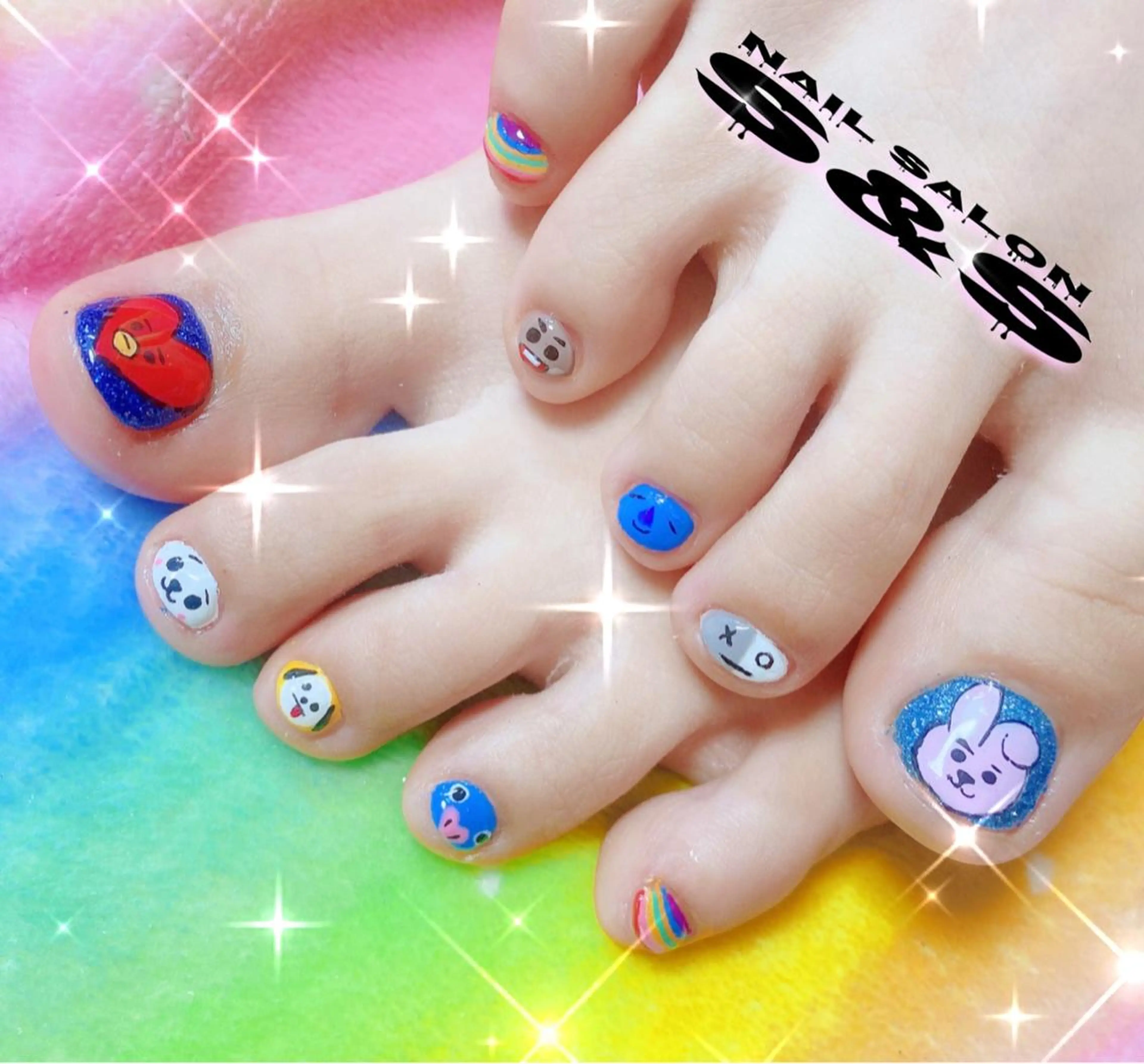 ネイル 長さ出し メンズネイル 持ち込み スカルプネイル S&S 村田小百合のネイルデザイン