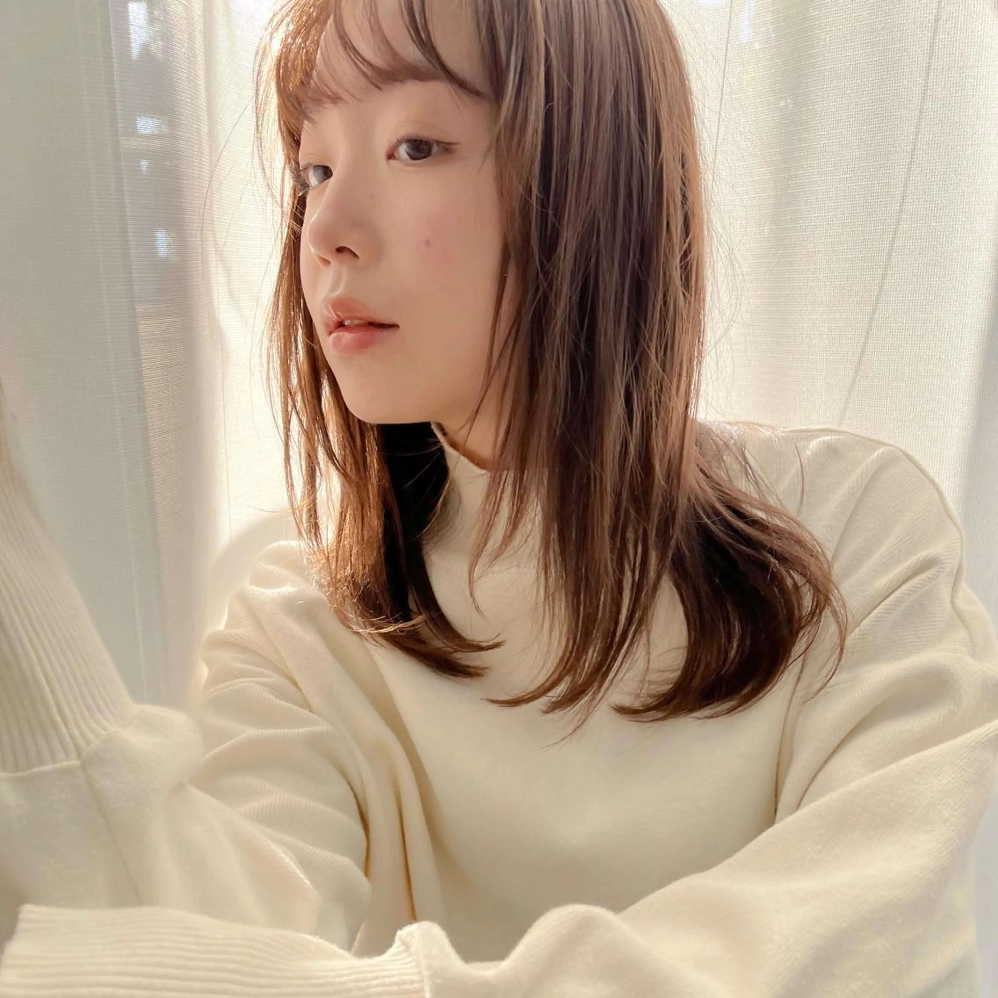 ⭕️明るくしたい、透明感が欲しい🫧♡【ブリーチなしダブルカラー】+【内部補修トリートメント】（カラーのみ）の写真