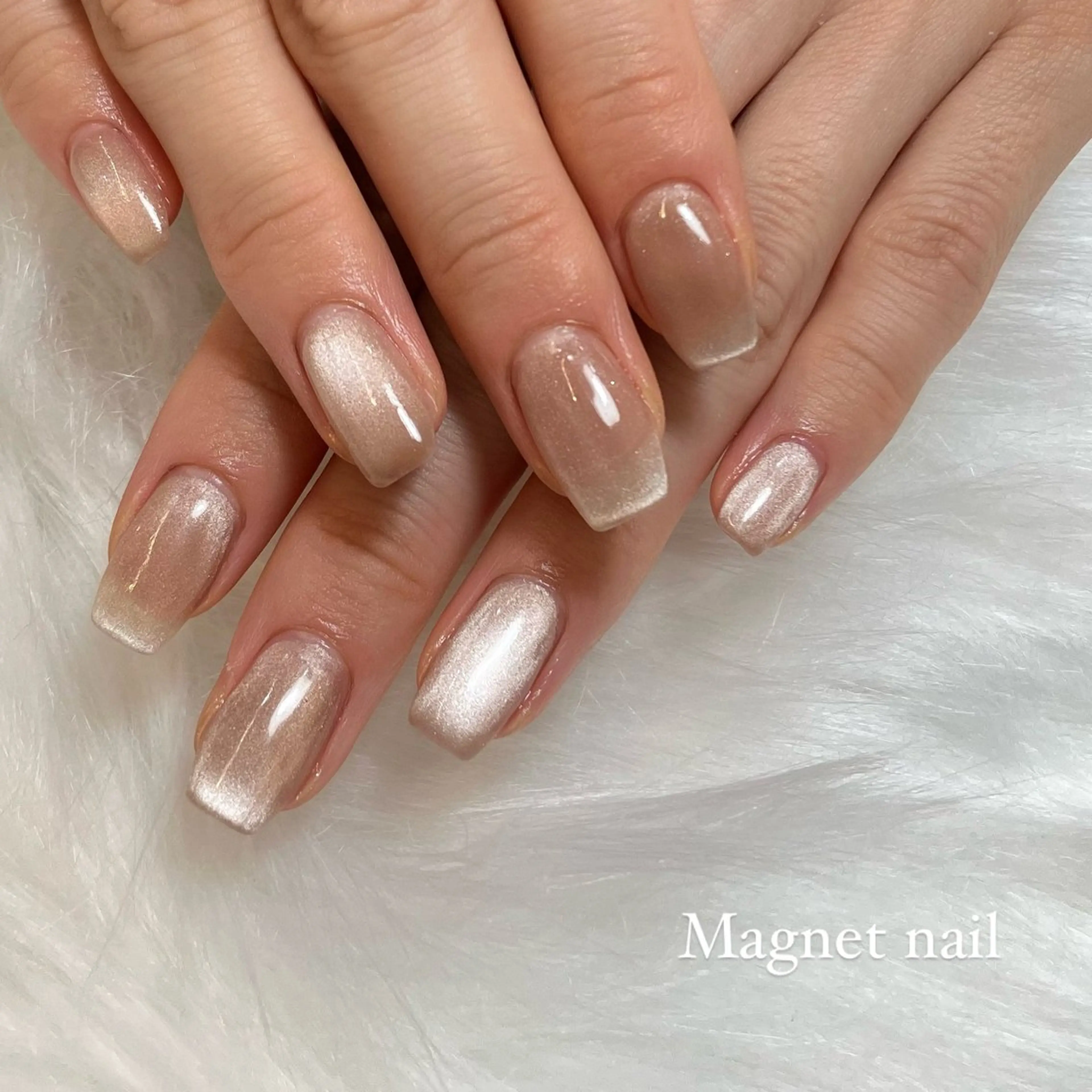 ネイル マグネットネイル SALON nawaのネイルデザイン