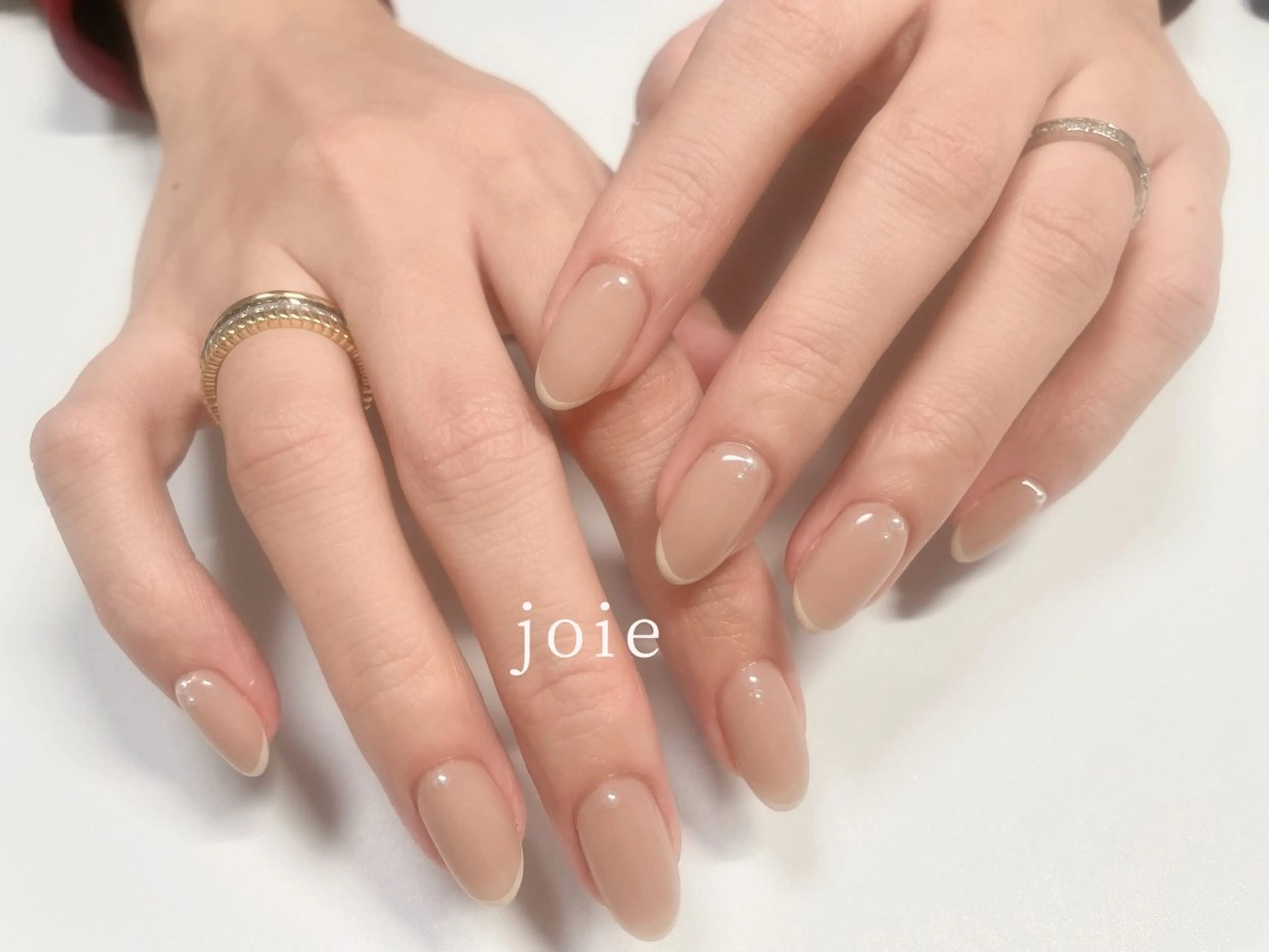 ネイル フレンチネイル ジェルネイル オフィスネイル パラジェル Nailist Mikuのネイルデザイン