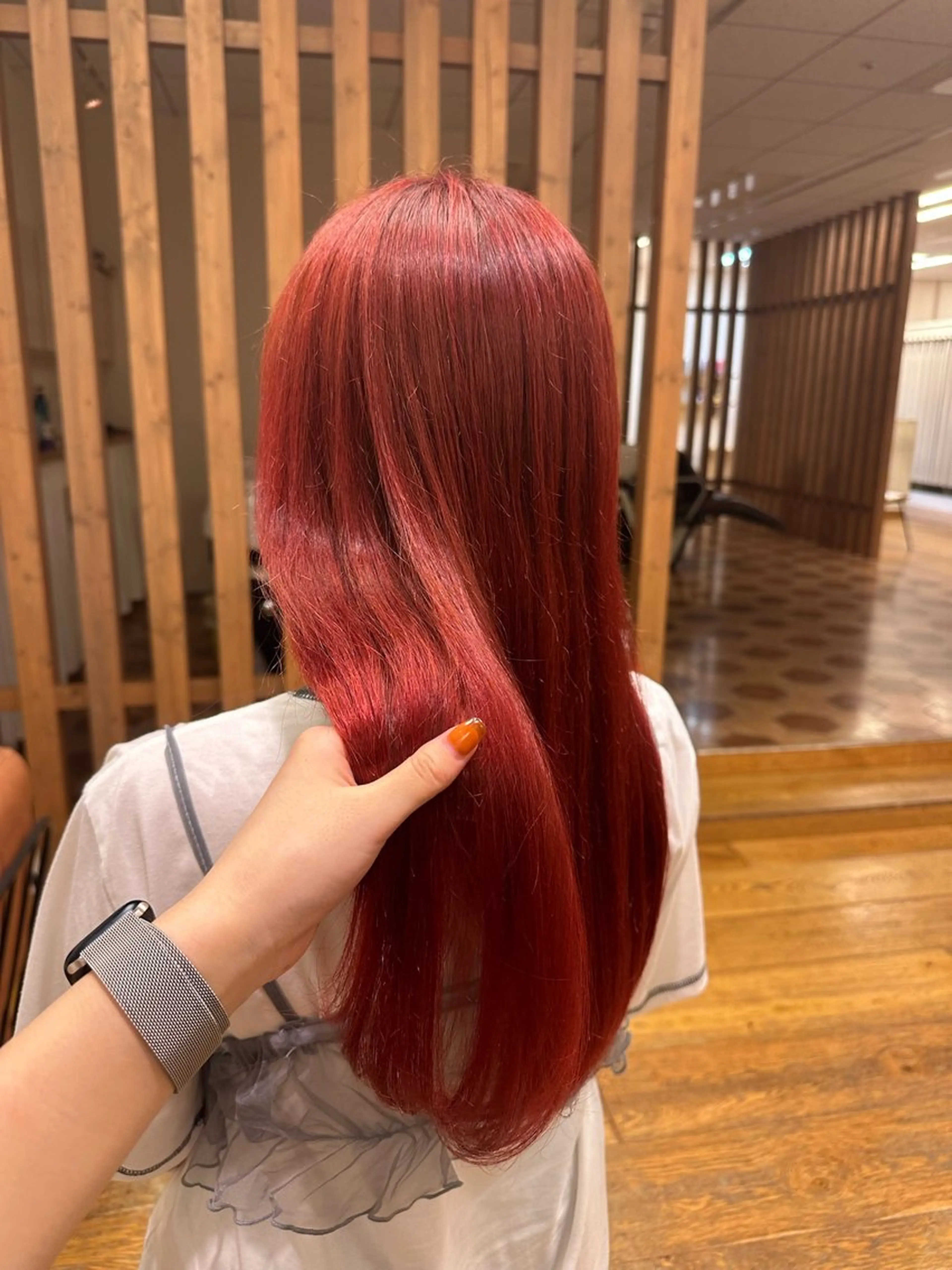 ロング カラー ヘアカラー トリートメント iroha /大阪梅田のヘアスタイル