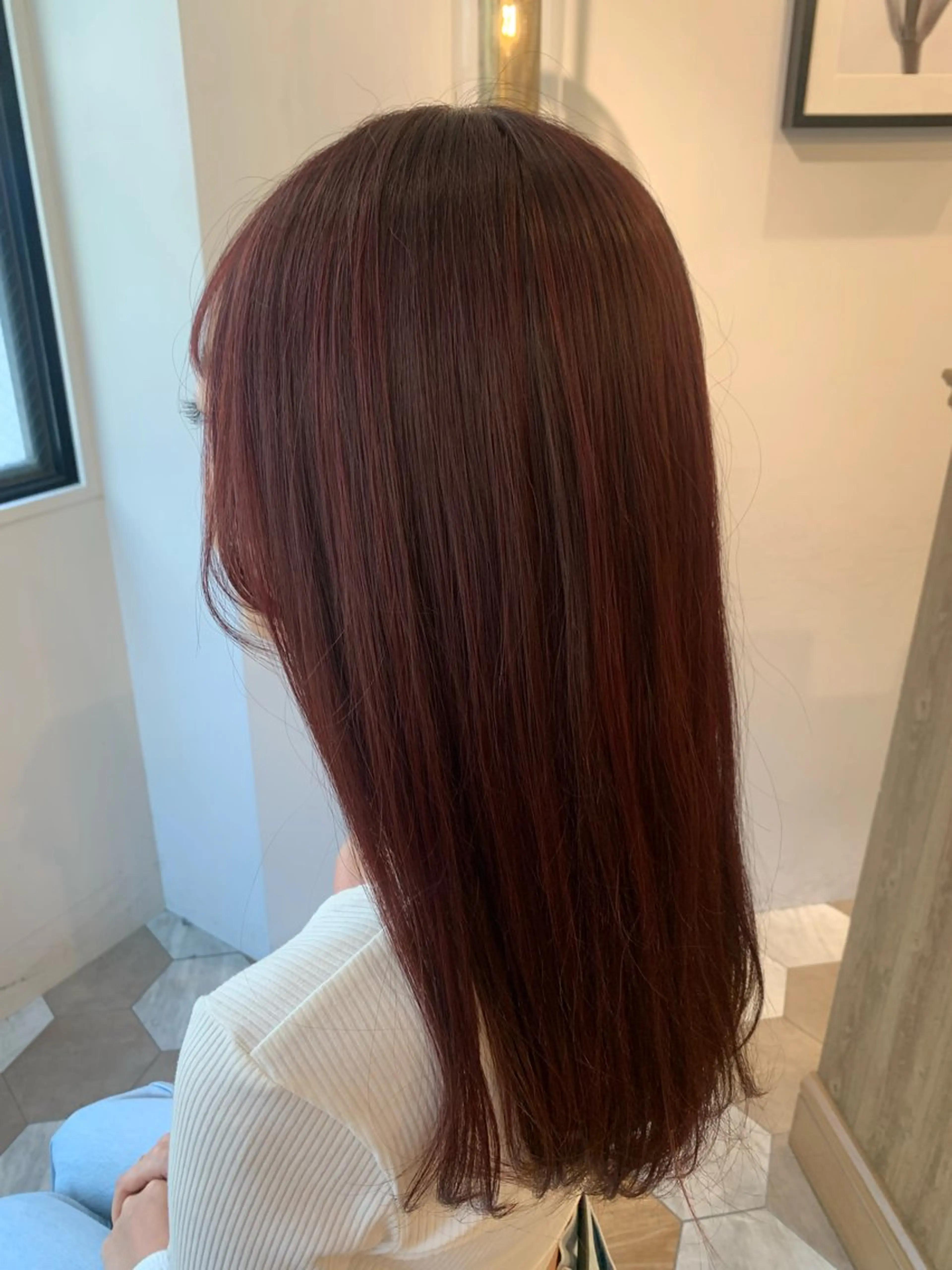 ロング カット ヘアカラー トリートメント moon  ticobrae所属・こくしょう れいかのヘアスタイル