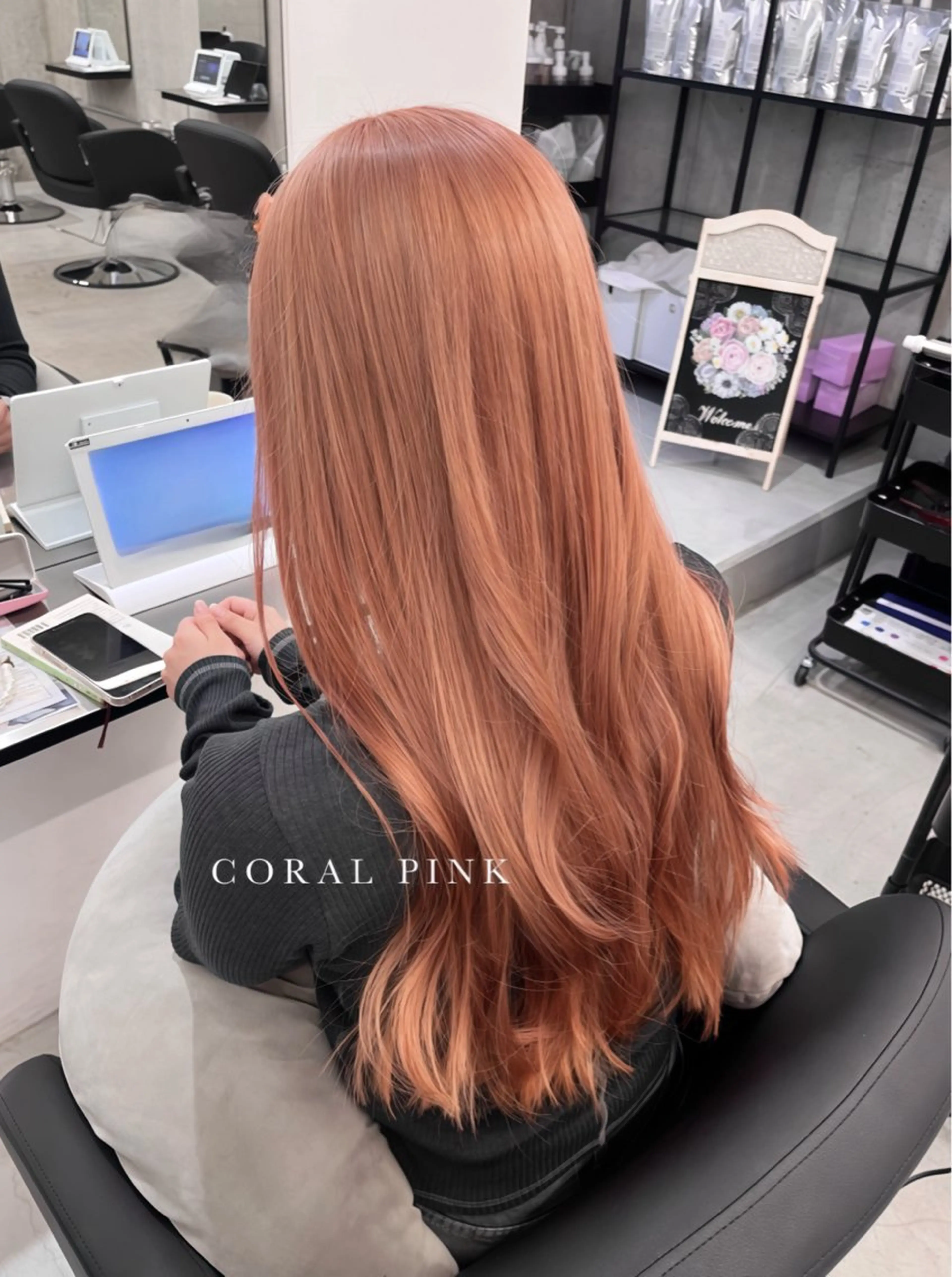 ロング カラー yolo所属・🤍 yolo ‎🤍ふじい さゆなのヘアスタイル