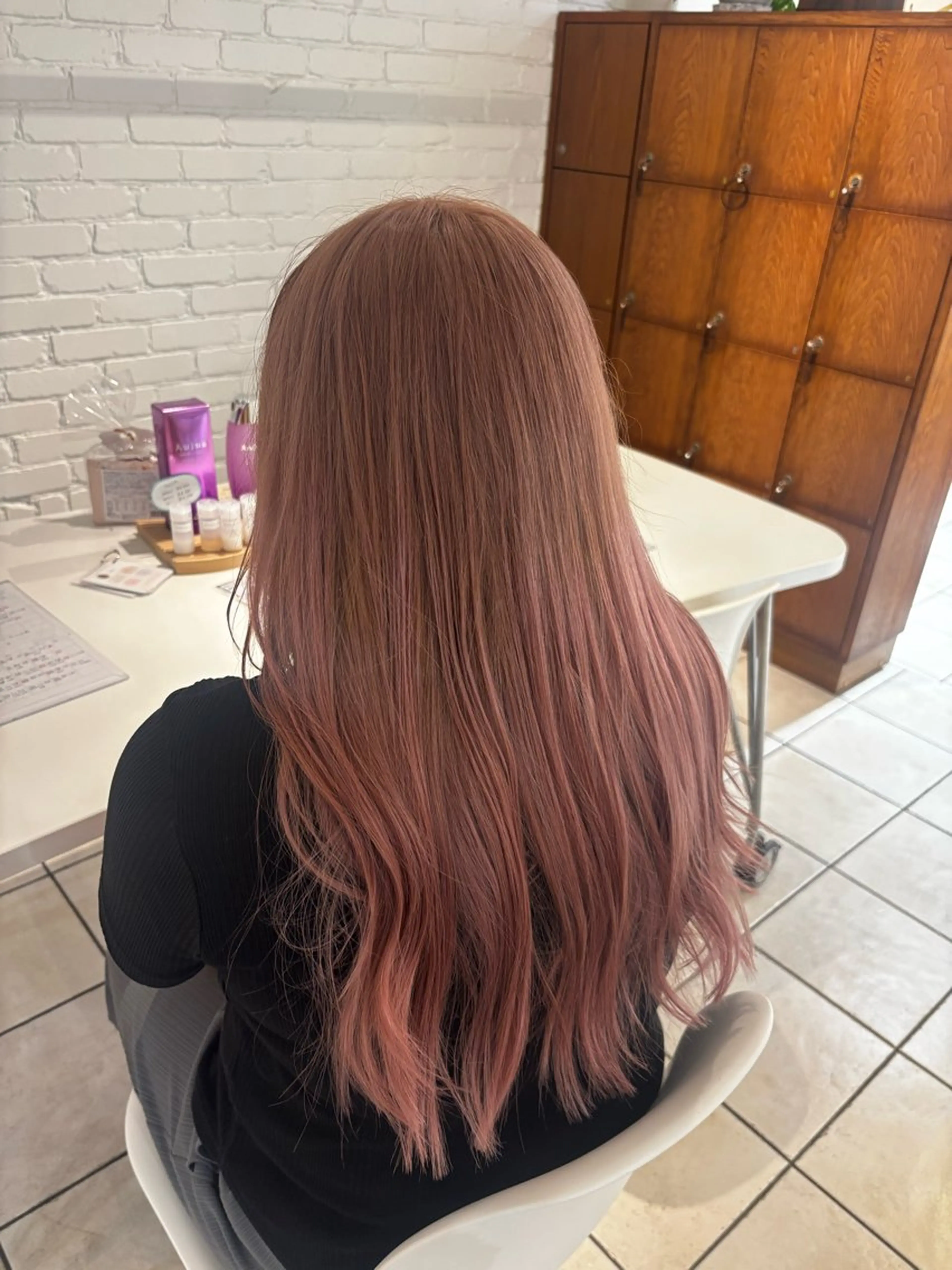 ロング ⭐️ダブルカラー⭐️ ｼｭﾝ⭐️のヘアスタイル