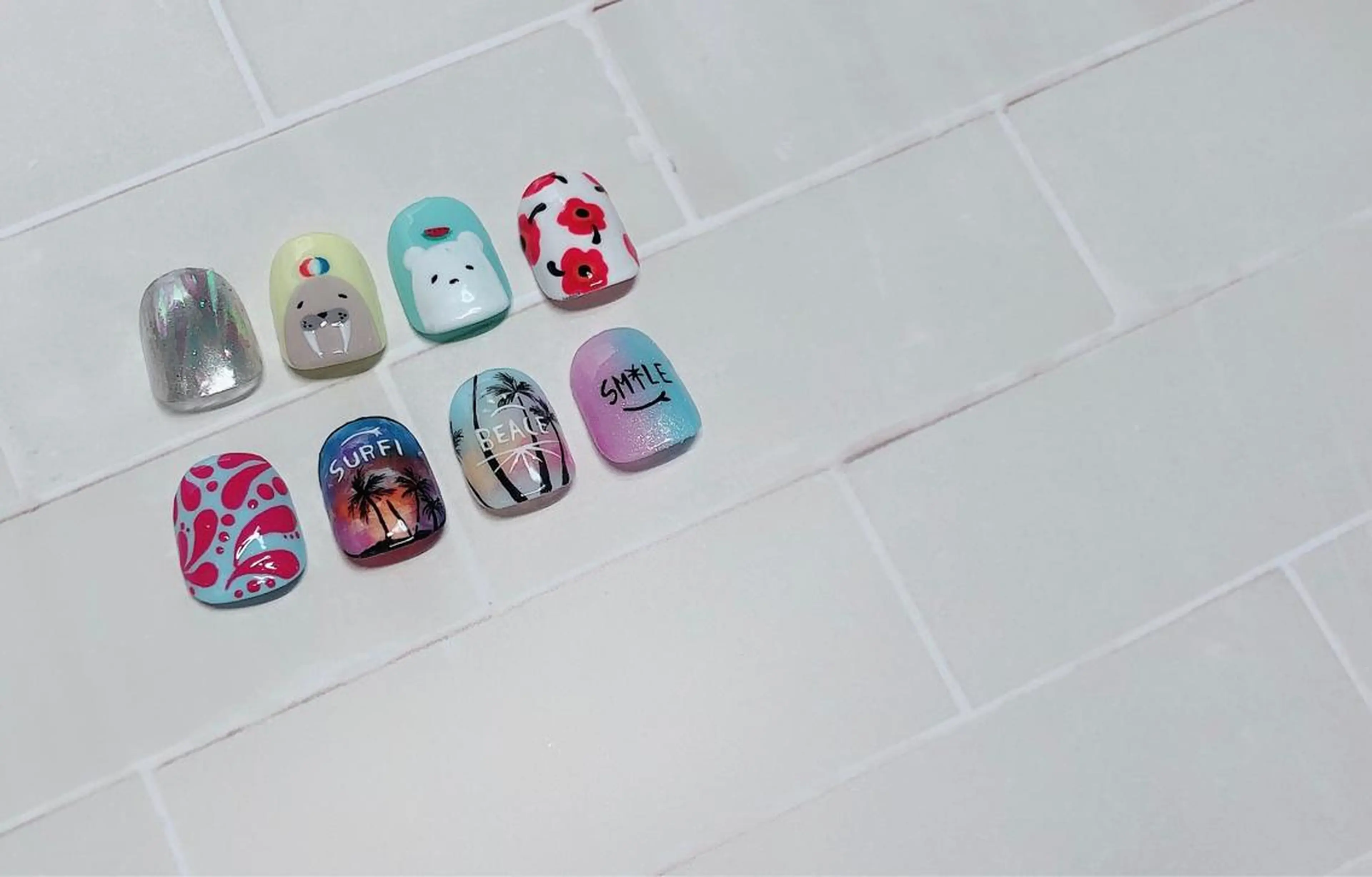 【当店オフ込み】【フット】アートし放題❁ 120分の写真