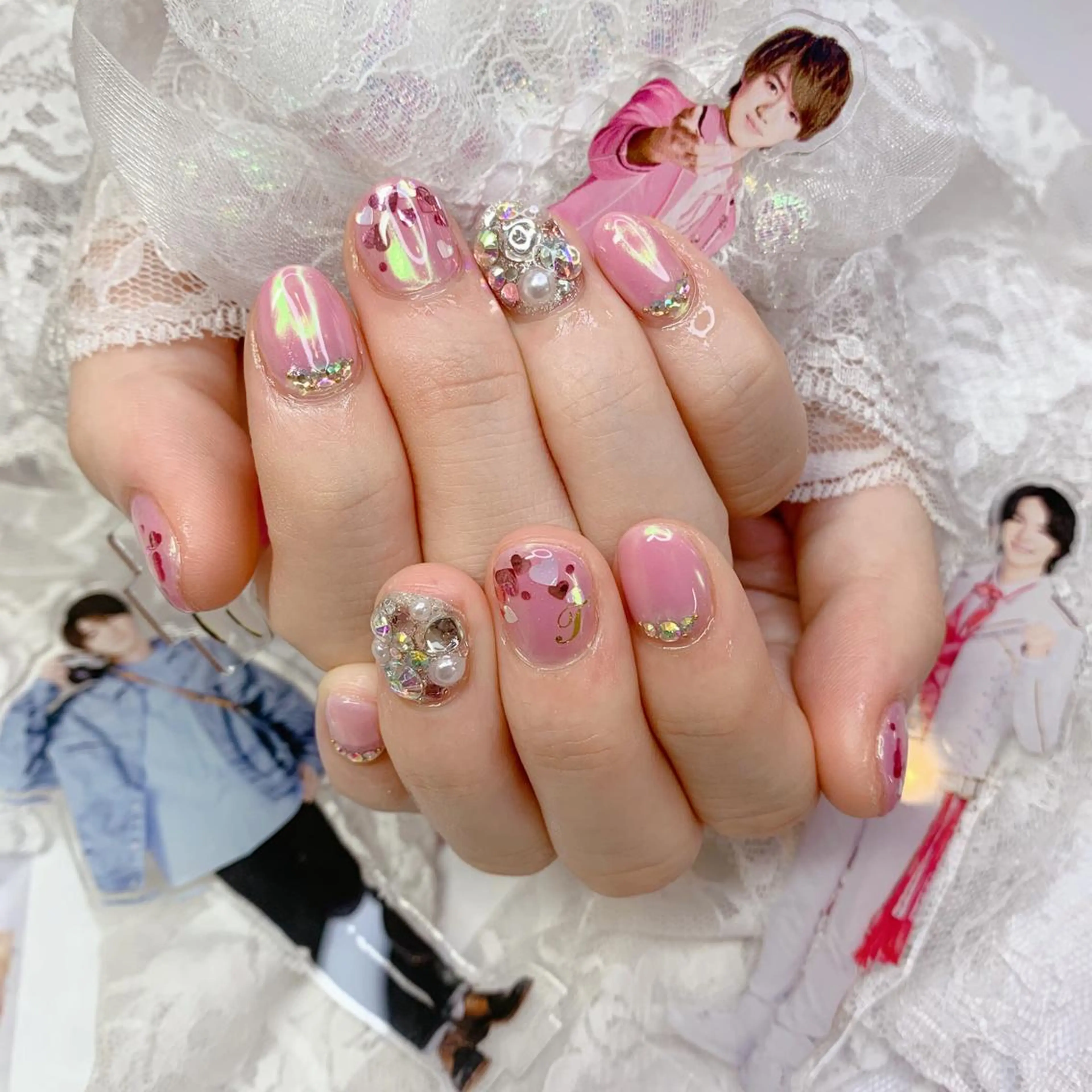 ネイル ハンドネイル La neige* yuki 🥯🍑のネイルデザイン