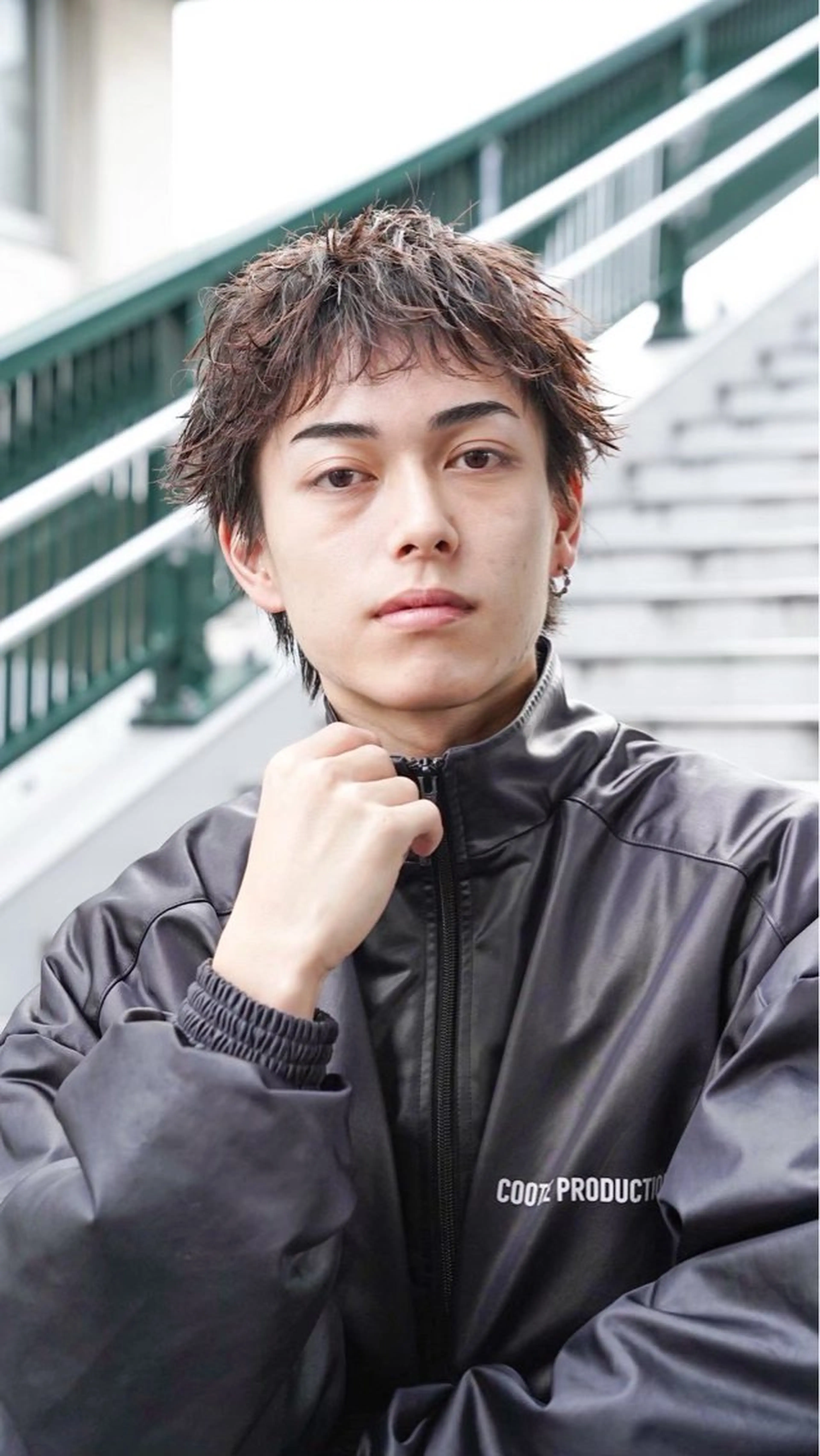 ショート パーマ メンズ カットモデル募集中 新潟万代/ 蒼太朗のヘアスタイル