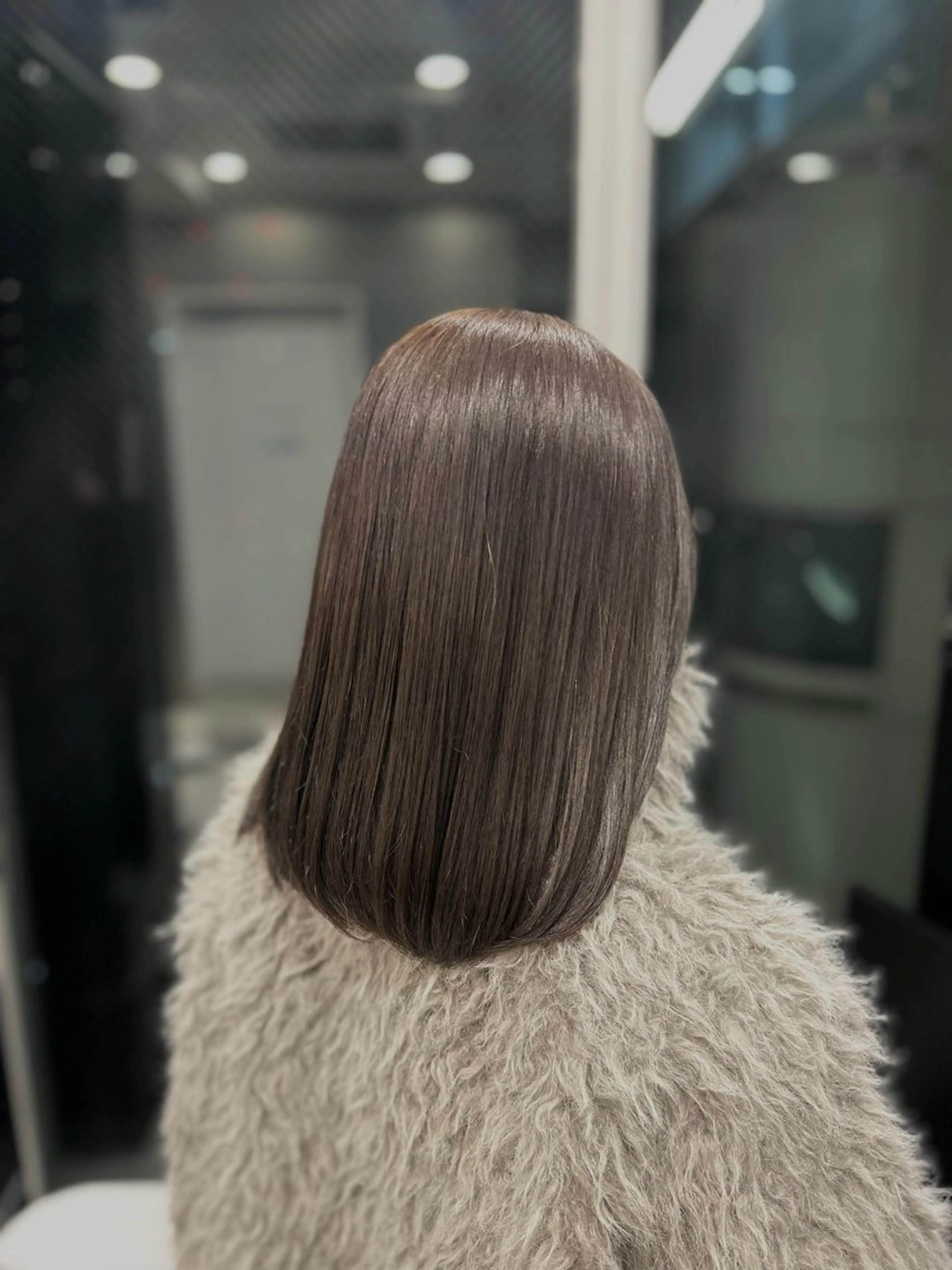 ミディアム アッシュ トリートメント ヘアカラー HARUKI MINATO JAPAN 仙台所属・💜モデル様大募集中 💜あんどうひな🐣のヘアスタイル