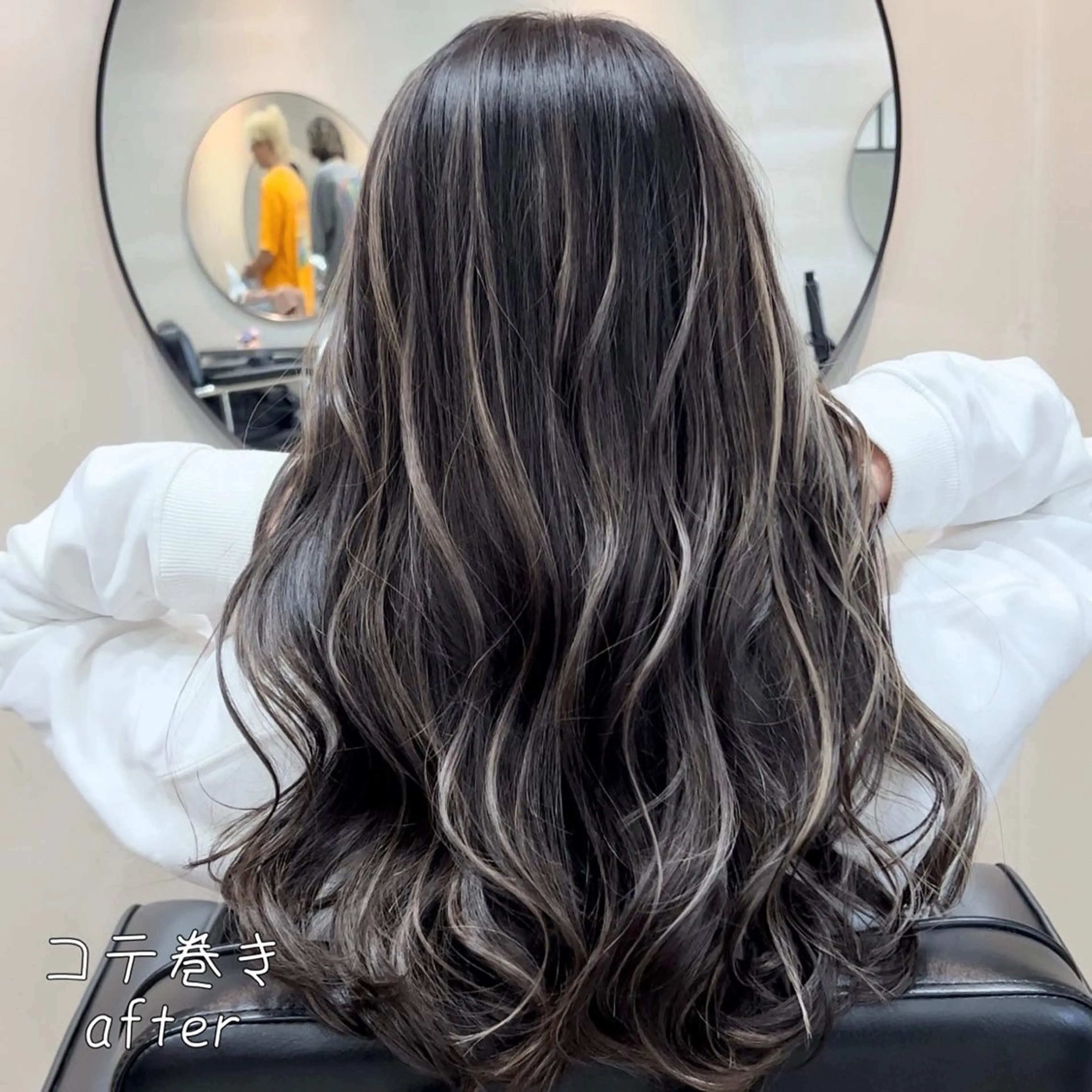 ロング カラー lafith hair leco所属・西金 徹のヘアスタイル