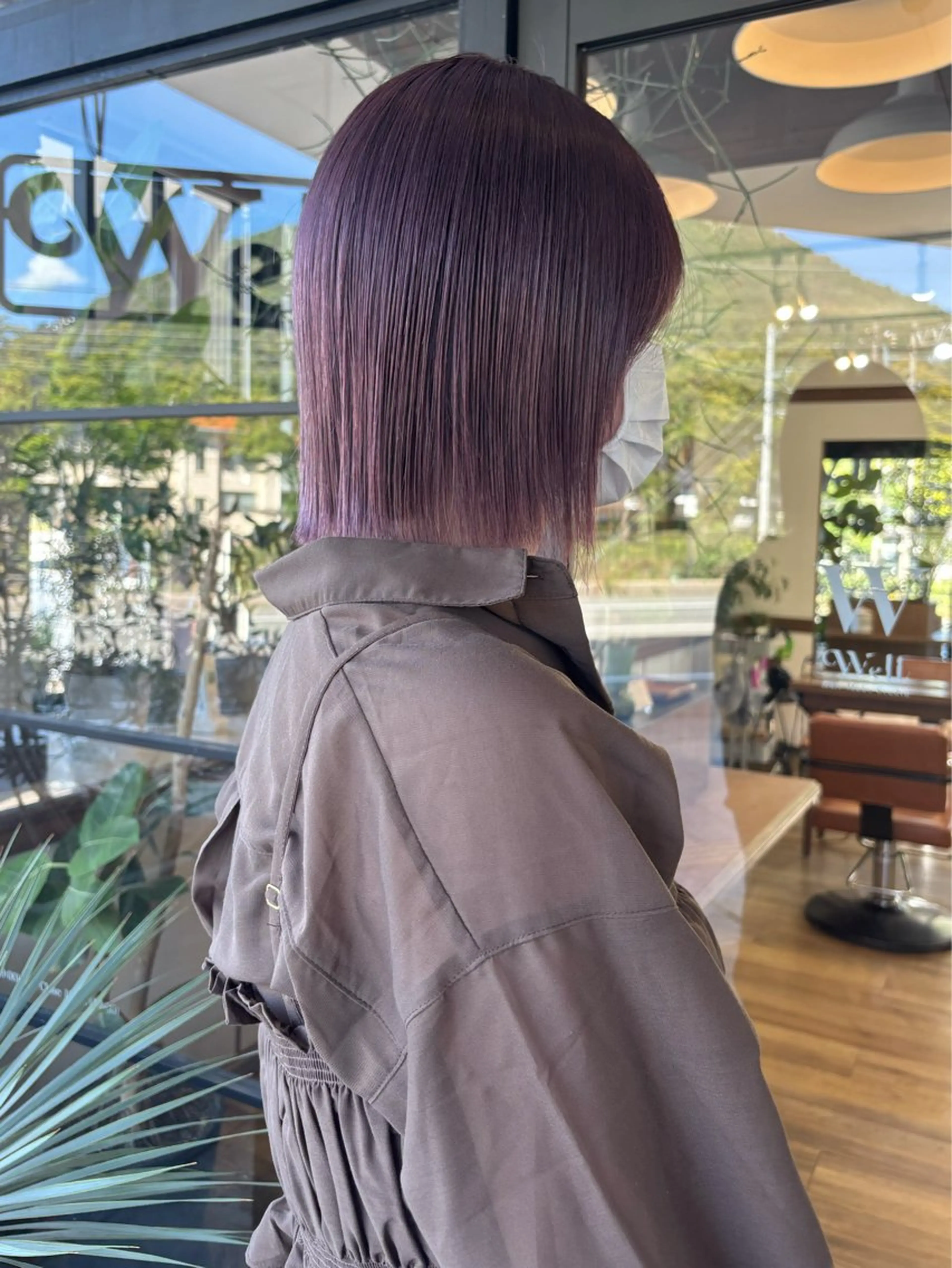 カラー Well所属・sato harunaのヘアスタイル