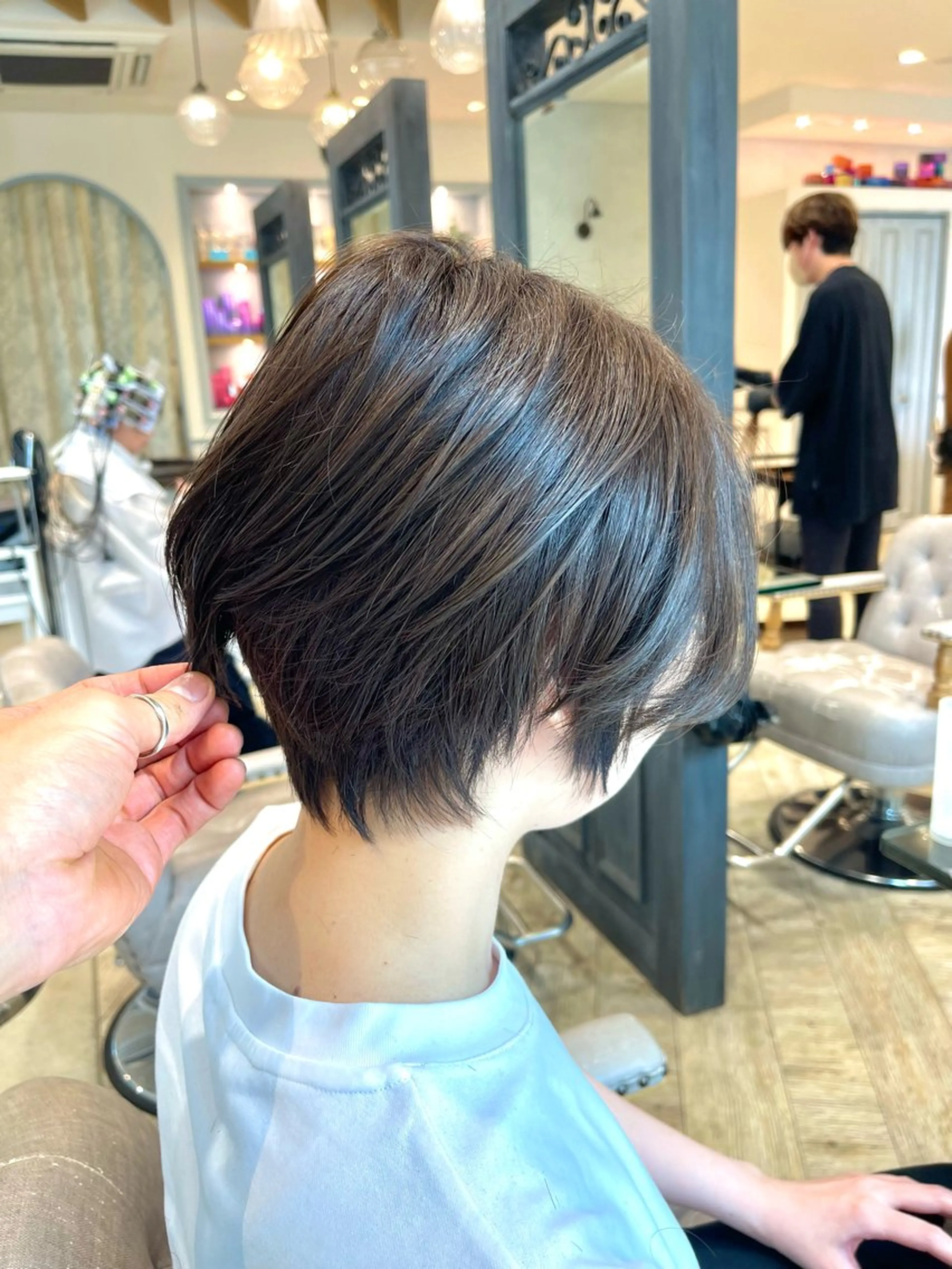 ショート ショート/ボブ アンドウ☺︎のヘアスタイル