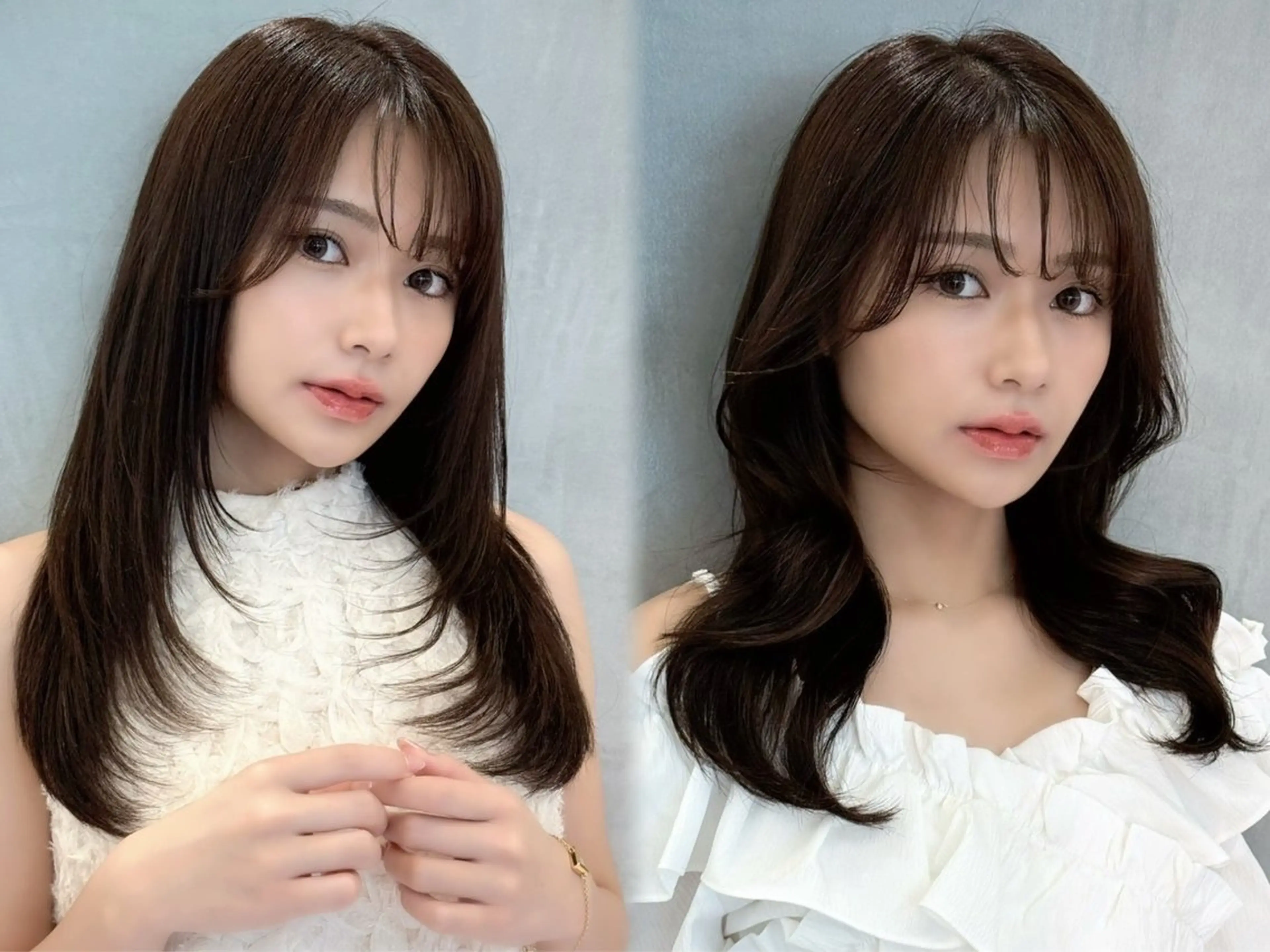 ロング くびれヘア レイヤーカット カット ヘアカラー 髪質改善/顔周り/ レイヤー/銀座/サラのヘアスタイル